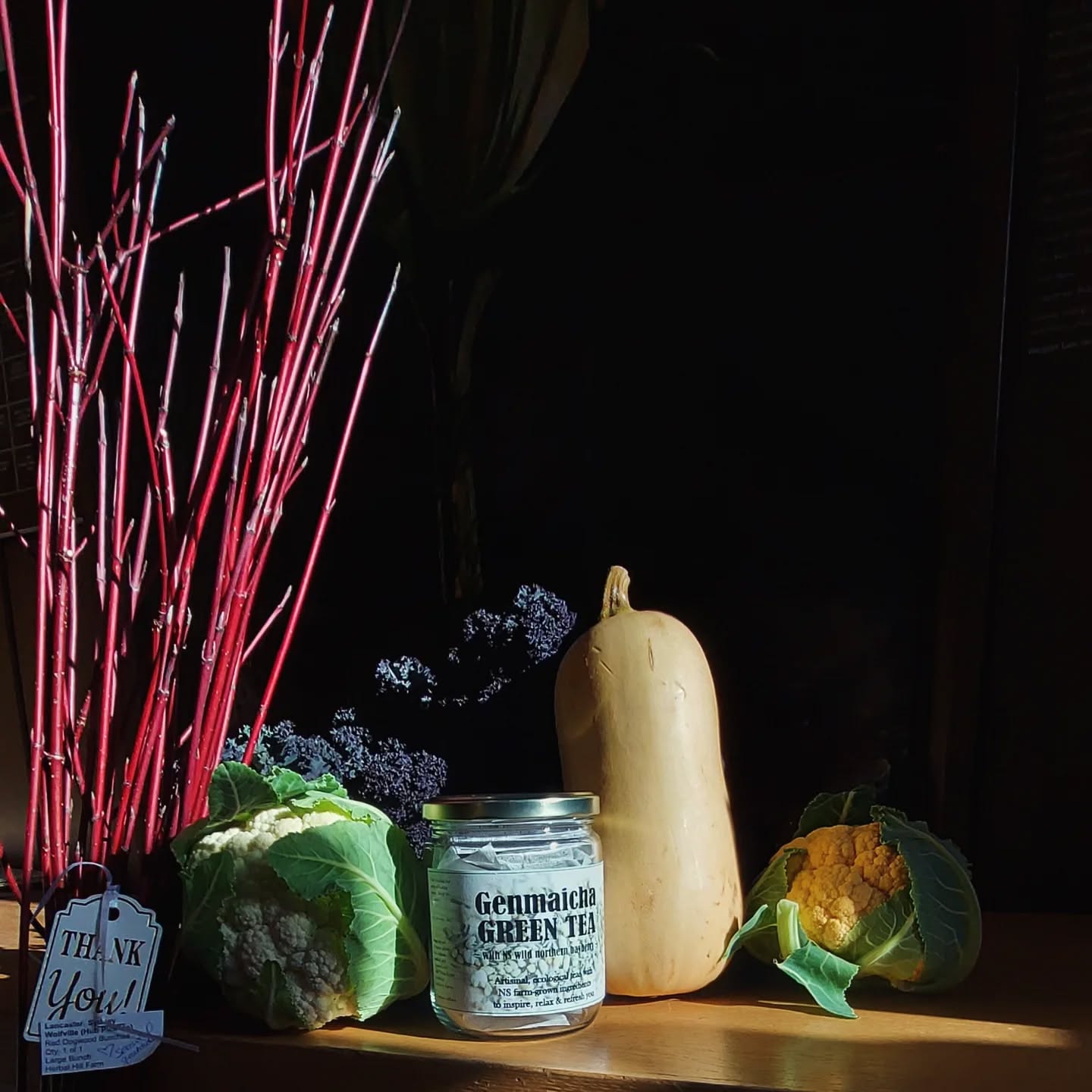 We now have festive decorations available on WFM2GO! Your order can now include wreaths, table arrangements and decorative bunches, like the Dogwood pictured, from @herbalhillfarm