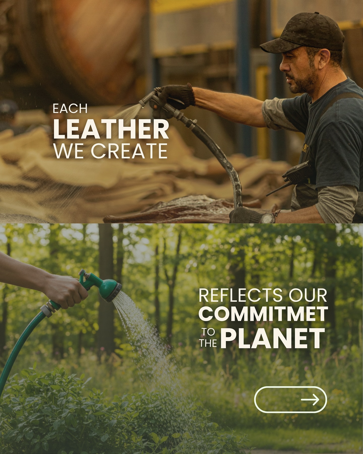 We lead by example - choose sustainable tanning and join us in protecting the environment. 🍃💚
➡️ Share with a friend
#biodegradable #leather #sustainablity #slowfashion #savethewater #saveourplanet