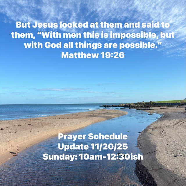Cancelled: Friday: 8pm
For updates and full schedule go to
www.lighthop.org
Lighthouse of Prayer
1011 N 26th St
Kalamazoo, MI 49048
Streaming link at www.lighthop.org
Not forsaking the assembling of ourselves together, as is the manner of some, but exhorting one another, and so much the more as you see the Day approaching. Hebrews 10:25
Brethren, pray for us.
1 Thessalonians 5:25