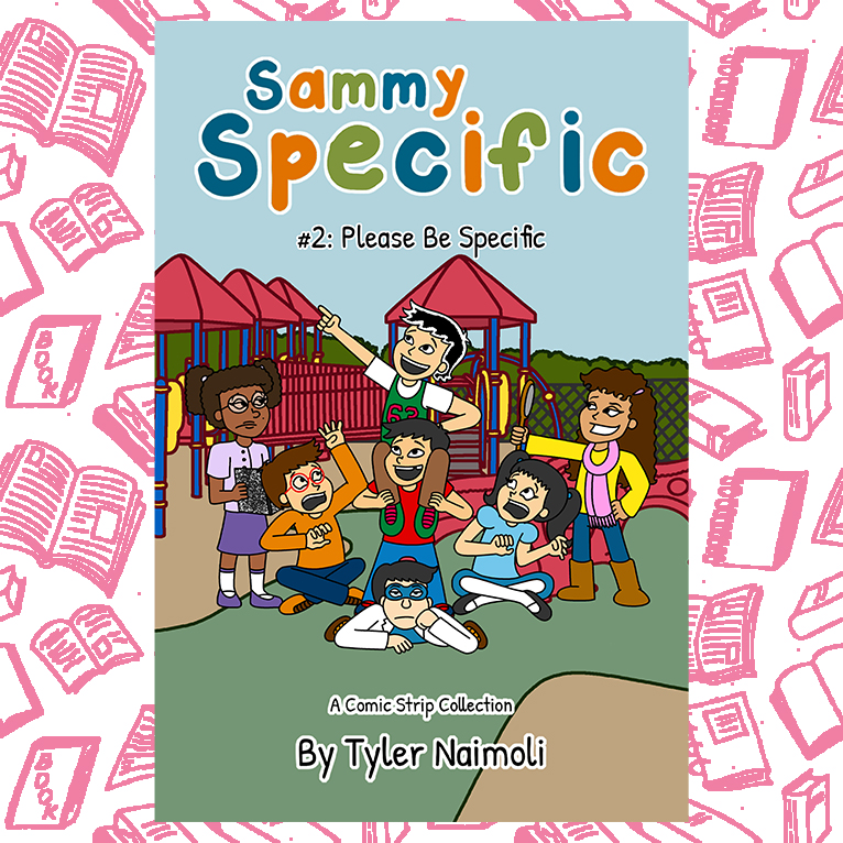 Time for a cover reveal! Get ready for Sammy Specific #2: Please Be Specific, a print version of a second Sammy Specific comic strip compilation that will be released on Amazon and Ko-Fi in 2026! Stay tuned throughout the year for more updates! Below is the synopsis:
Sammy Specific is back! And he returned when the world needed him the least! His rivalry with Larry Literal shows no signs of ending, whether its competing for lemonade stand sales, a campaign for class president, or arguing over who broke a school window. They're not the only ones in competition with one another, with Sammy's and Sarah's families ready to face off at a bake sale that definitely doesn't go wrong! There's also that relationship with Ms. Limlean, Sammy’s teacher that has never had a student quite like him! And that's just the beginning of what to expect! Will this community survive this next round of Sammy’s antics? One thing is for sure: when dealing with this five-year-old, please be specific!
#NewComicAlert #ComicSeriesUpdate #CoverReveal #webcomics #ComicStrip #ComicCreators #IndieComics #ComicBookCommunity #FunnyComics #DailyLaughs #ComicOfTheDay #StoryInPanels #comicsforkids #InstaComics #SammySpecific