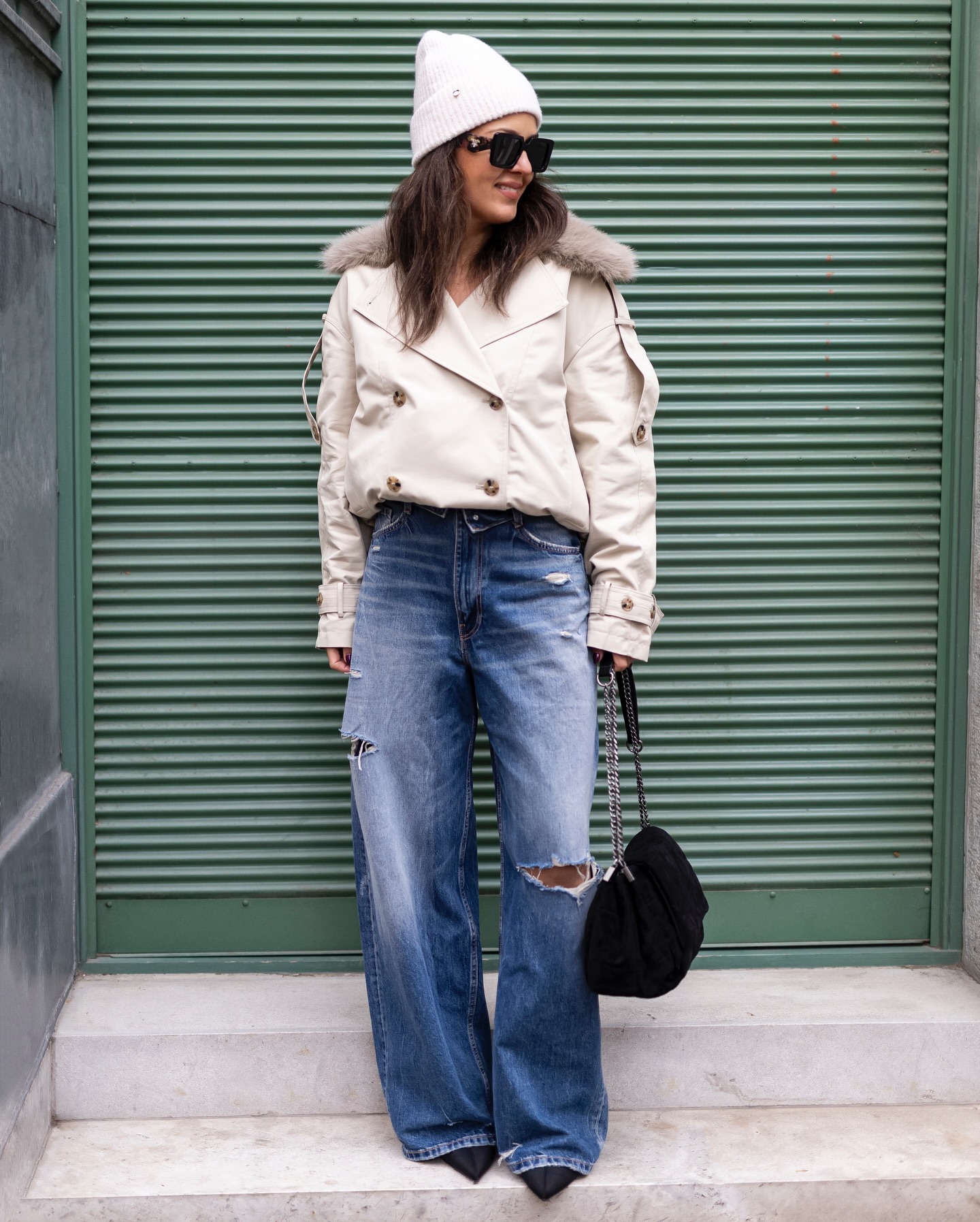 Casual winter mood.🤍✨
#streetstyle #winterstyle #outfitinspo #casualchic #budapeststyle #dailyoutfit