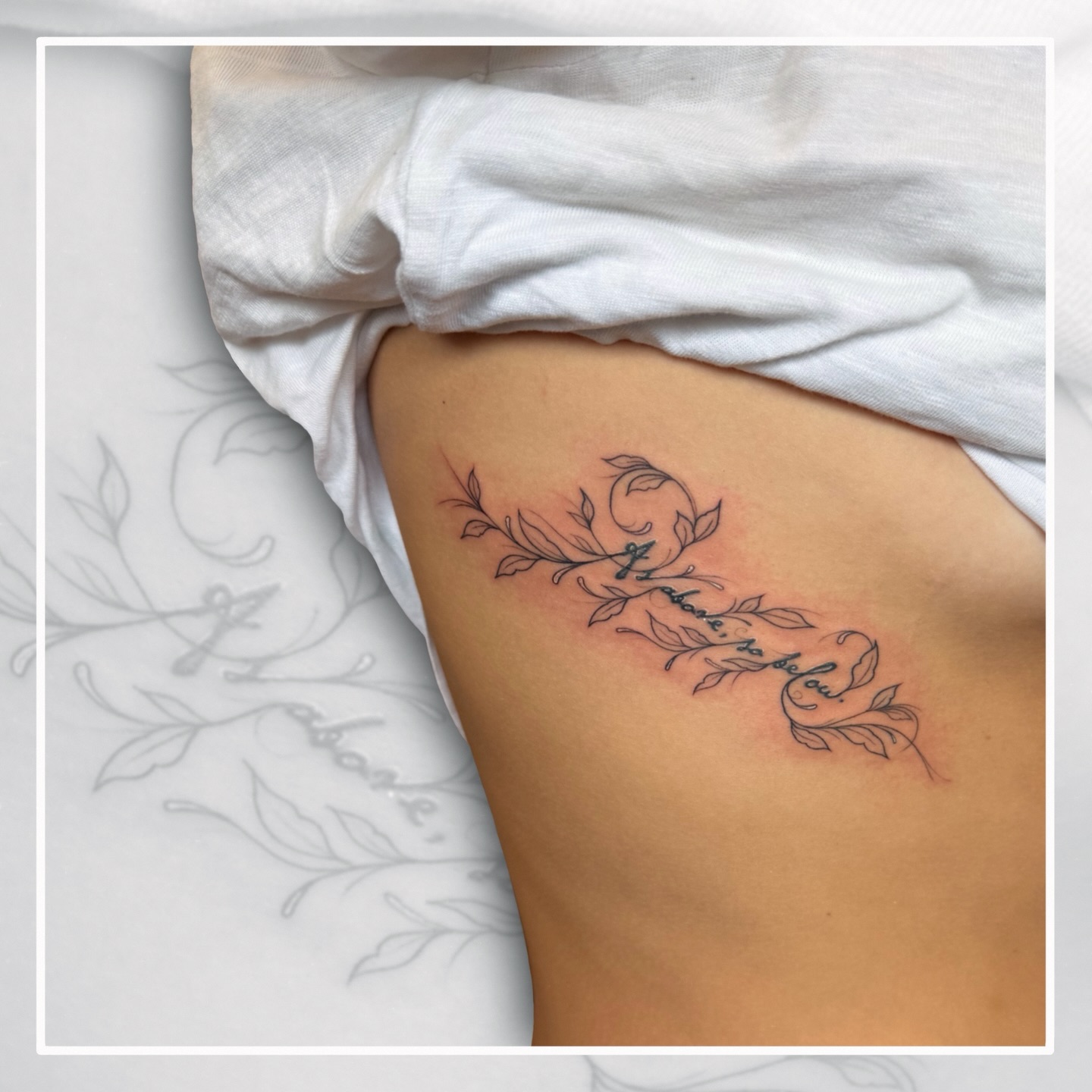 Making sense out of a not so flowy script.
- A tattoo done against the flow on your body can drastically change how it looks no matter how well it is done.
But then again i’m always there’s to discuss possibilities, no matter how big or small they are.
DM or Email me to arrange a consult now.
.
.
.
.
#sydneytattoo #sydneytattooist #deewhytattoo