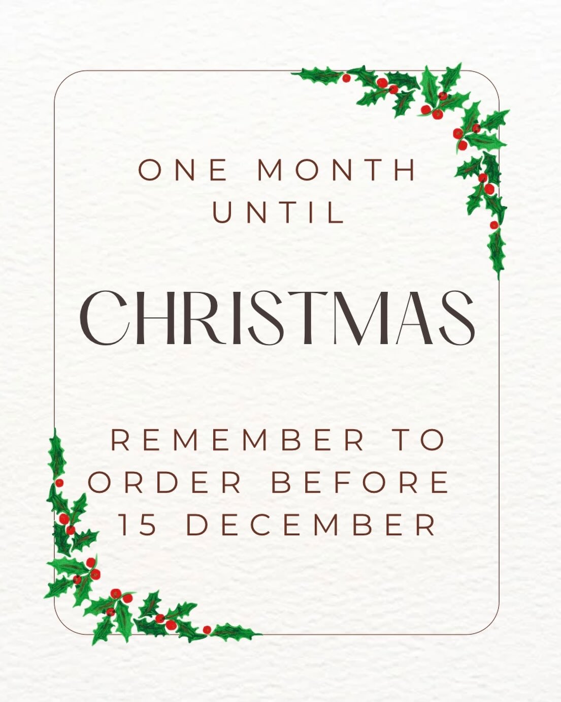 Are you in camp ‘All sorted’ or camp ‘Last minute panic’ when it comes to Christmas?
I tell myself every year that next year I’ll be better, I’ll start shopping for gifts early, I’ll definitely start writing down ideas for people from like January! But come end of November, and the situation repeats itself 🙈
If you’re like me and usually leave things until the last minute, your ‘last minute’ is starting now! Make sure your macaron order is in before 15 December, as I won’t be taking any after that date. I still have markets on 20 and 21 December, so will need to plan the workload carefully.
Still good availability for macaron boxes, and 7 macaron wreaths up for grabs! Drop us a line today to reserve yours 🫶
#macarons #christmastreats #bookearly