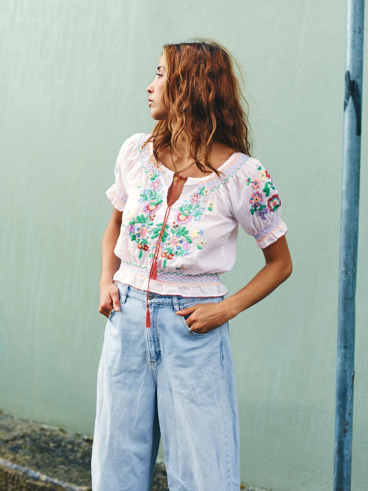 Your favourite Summer Blouse - ROSY 🌸
.
.
.
.
.
.
.
.
.
.
.
.
.
#textileart #embroideredblouse #peasantblouse