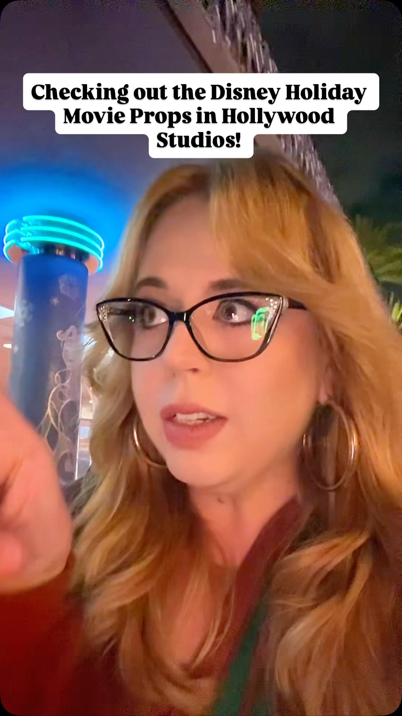 Had a great late evening in Hollywood Studios tonight. I finally got over to Walt Disney Presents to see the Christmas movie prop displays in the back of the showcase. Which of these items or movies displayed is your favorite? 🎄🎁✨ #disneychristmas #christmas #disneyarchives #muppetschristmascarol #disney