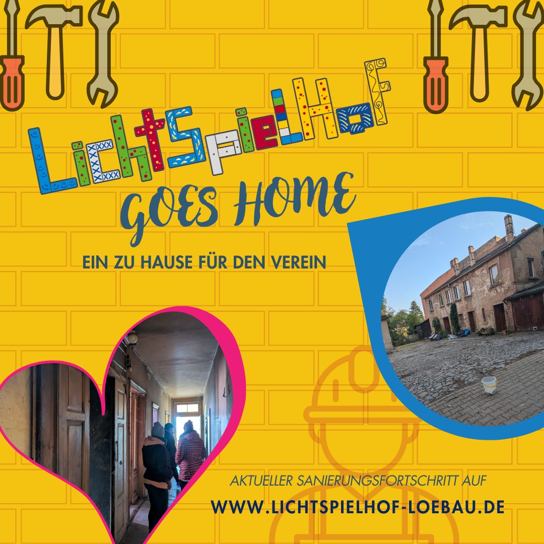 Ja, wir geben es zu: Wir haben uns verliebt. Nicht in eine glänzende Villa, nicht in ein frisch verfugtes Architektenhaus – sondern in eine waschechte Bruchbude. Eine, bei der der Putz schon beim Anschauen bröselt, die Balken ächzen wie ein schlecht gelaunter Ochse, und der Fußboden so durchgelatscht ist, dass er vermutlich schon drei Leben hinter sich hat. Mehr spröder Charme geht wirklich nicht. Und genau deshalb: unser Ding!
Kommt in den nächsten Monaten (vielleicht auch Jahren) mit auf eine Reise, bei der wir sicherlich nicht nur Nerven lassen😅. Ein Haus voller Leben Inspiration, Kreativität, Kultur und einer Schleudertruppe, die seines Gleichen sucht und endlich ein zu Hause für unseren Verein😁.
Bleib auf dem Laufenden und unterstütze uns gern, egal bei was...
Unsere neue Projektseite wird bald vollgepackt mit allerlei Infos sein:
https://www.lichtspielhof-loebau.de/vereinshaus
Wir zücken das erste Mal liebevoll die Vorschlaghämmer zu unserer ersten Abrissparty am 03.01.2026.
Schlag für Schlag ins neue Jahr🥳
#neuesvereinsprojekt #geilegemeinschaft #lichtspielhofgoeshome #ankommen #endlicheinzuhause #EinHausVoll #abrissparty