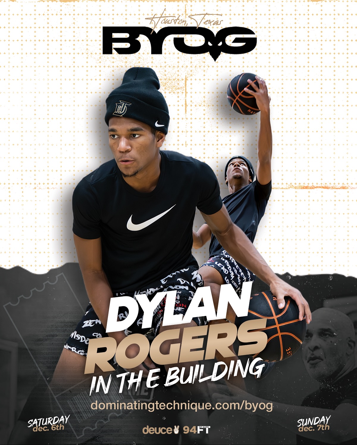 @drogers_27 In the building‼️ BYOG Camp December 6 & 7 ‼️
Join us for BYOG Elite Camp
📅 December 6–7
👥 Session I: 7th-12th Grade (co-ed)
👥 Session II: 4th-6th Grade (co-ed)
📍 Houston, TX
Secure your spot before it’s gone ⬇️
🔗 www.DominatingTechnique.com/byog
#byogelitecamp #traindifferent #buildingconfidence #houstonbasketball #houstonathletes #htxhoopers #ballislife #basketballtraining #basketballskills #hoopdreams #basketballworkouts #skillstraining #basketballdevelopment #traintowin #basketballtrainer #grindseason #nodaysoff #trusttheprocess #lockedin #mambamentality #stayinthelab #workonyourgame #chasinggreatness #builtnotborn #hardworkpaysoff