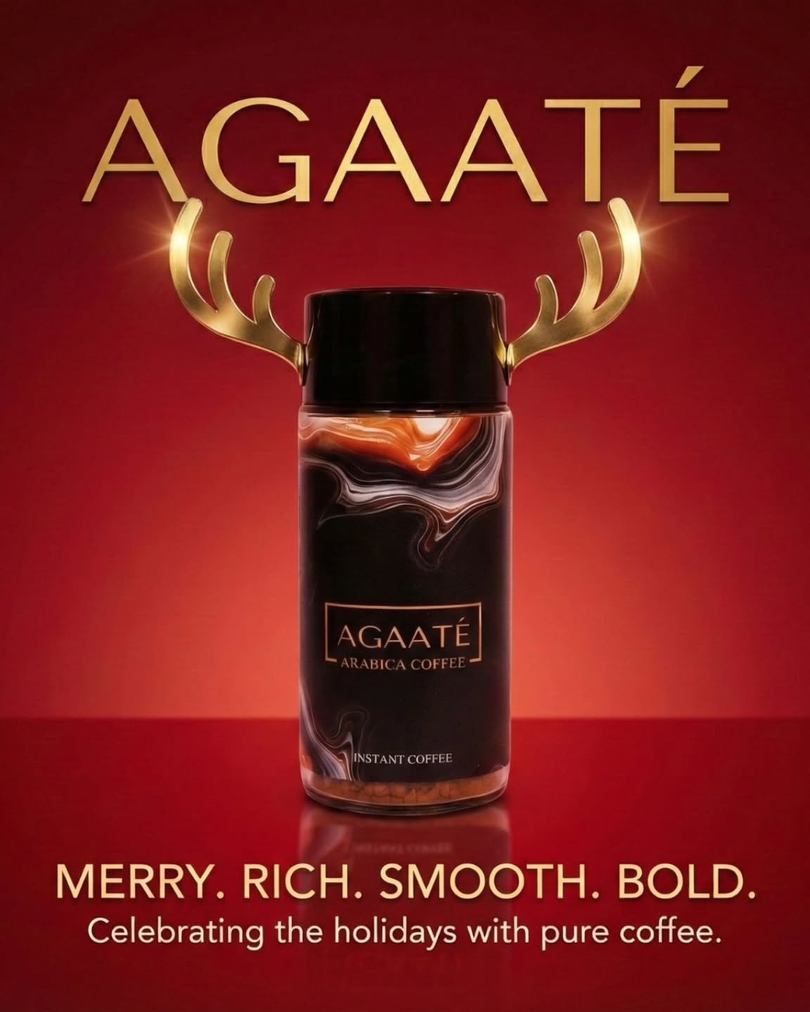 🎄✨ Deck the halls with cups of cheer! ☕
This holiday season, make every moment MERRY. RICH. SMOOTH. BOLD.
AGAATÉ 100% Arabica Instant Coffee – premium freeze-dried crystals from the finest Indian Arabica beans. No additives, no artificial flavors – just pure, aroma-locked perfection in every sip. Ready in seconds!
Celebrating the holidays with pure coffee bliss. 🦌❤️
Who's ready for that warm, bold hug in a mug?
Shop now 👉 agaate.com
#AgaateCoffee #InstantCoffee #ArabicaCoffee HolidayCheers CoffeeLovers PureCoffee MerryAndBright FestiveVibes CoffeeTime
Suggested Emojis: 🎄☕🦌✨🎁
