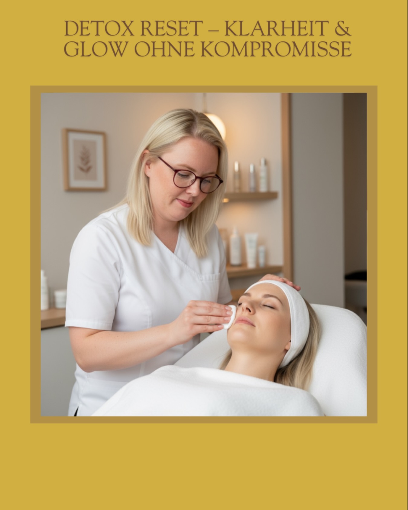 Das Detox Reset Facial ist perfekt für alle, die reine, glatte und frische Haut wollen – mit maximaler Wirkung.
Der Booster (Fruchtsäure oder Diamantmikrodermabrasion) wird individuell gewählt und ein Spezial-Vlies sorgt für sofort sichtbare Ergebnisse.
#detoxfacial #clearskin #skincarebremen #goldencirclebeauty #facialtreatment #hautpflege