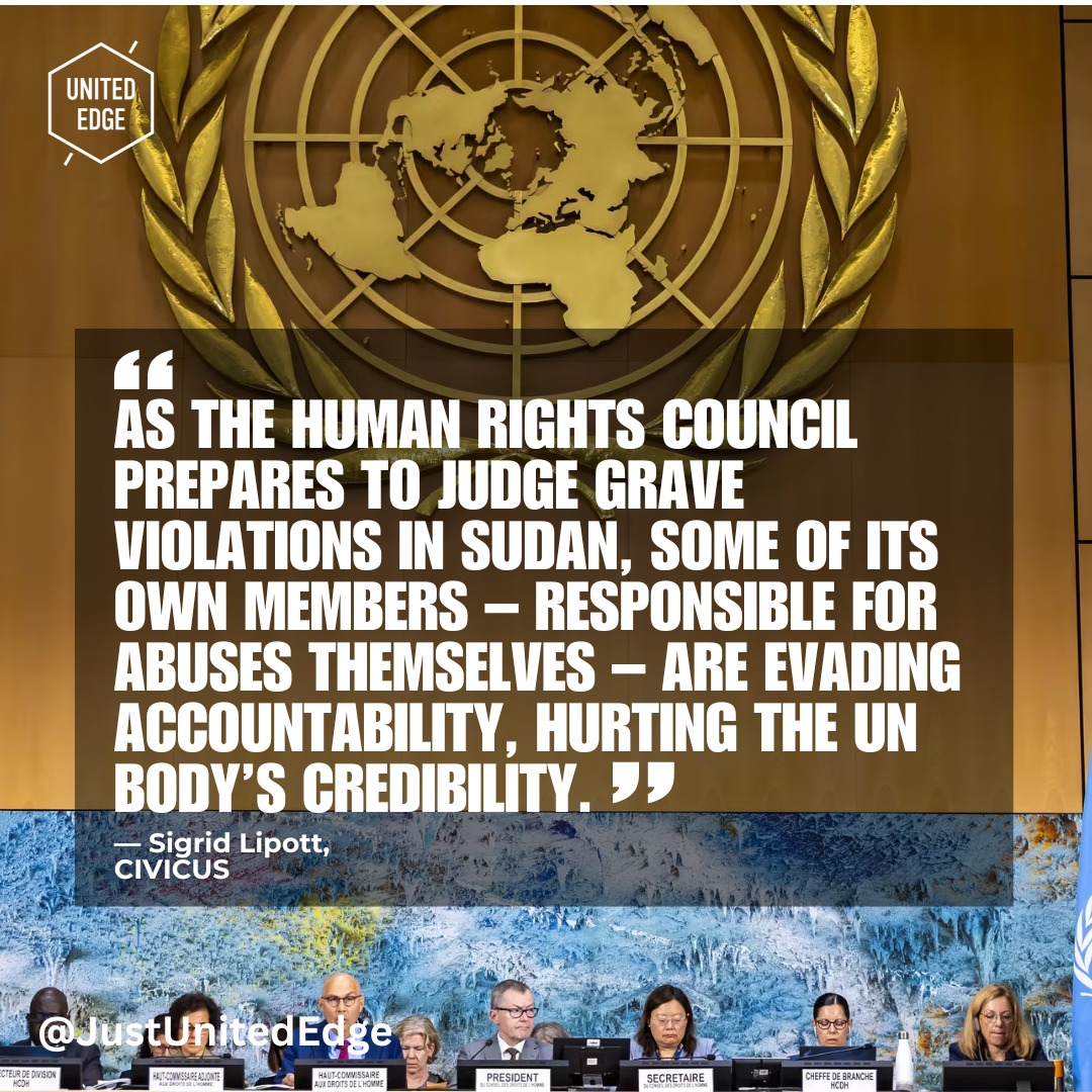 As the UN Human Rights Council probes atrocities in Sudan, it must also reflect on a hard truth: some of its own members have deeply troubling human rights records. Accountability can't just be for the victims; it must apply to the institution itself. True justice demands consistency. The UN must be able to hold its members to account. Read Sigrid Lipott’s analysis here: https://bit.ly/3X7Ic99 LINK IN BIO
#HumanRights #Sudan #Atrocities #UNHRC #Accountability #Justice #StopImpunity #GlobalJustice #InternationalLaw #Transparency #UN #HumanRightsCouncil