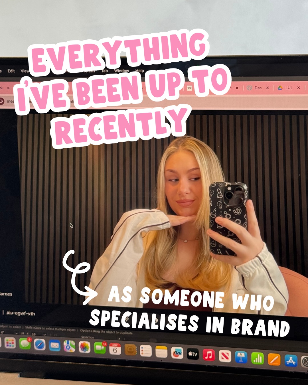 She’s been a busy gal! 📸🧪💻🎨🎬
The last couple of months have been a whirlwind of creativity and I am forever greatfull for everyone who chooses The Brandology Lab.
Here’s what I’ve been up to behind the scenes..
Fancy working together in 2026? Drop me a DM and let’s chat!
#brandingagency #brandingspecialist #brandshoot #brandidentity #branddesigner