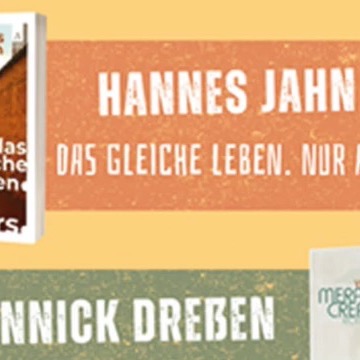 Freitag, 05. Dezember 2025 / 19:30 Uhr / Freiburg, Schopf2 / Eintritt frei
Eine Leseperformance
Zwei Autoren, zwei Romane. Hannes Jahn: „Das gleiche Leben. Nur anders.“, und Yannick Dressen: „Meravigliosa Creatura“.
#lesung #lesungen #bücher #buch #freiburg #freiburggefühle