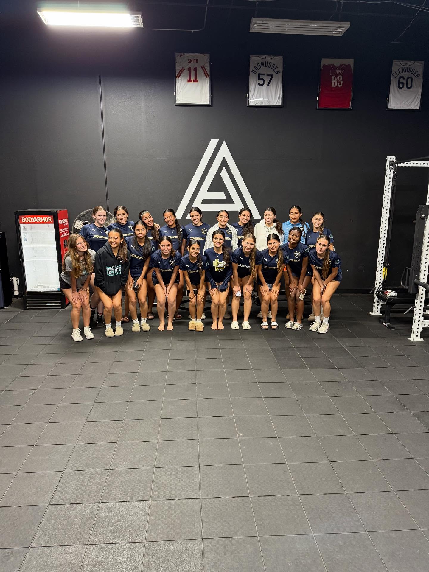 Great way to relieve soreness and stiffness, getting our bodies game-ready! Huge thanks to @rebelssc for dropping by for some team recovery. We loved working with the girls and helping them prep for the next match. #sportsrecovery #coldplunge #redlighttherapy #normatecrecovery #soccer