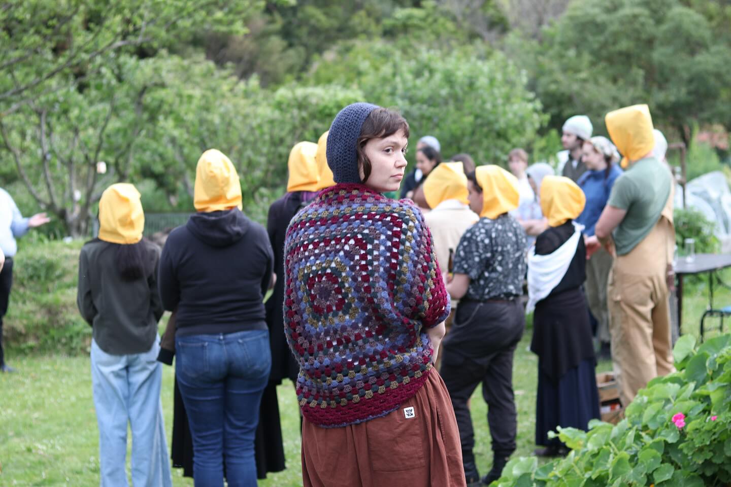 It’s your last opportunity to get tickets for Farrago Bazaar before our gigantic day tomorrow where we’ll be packing in our gorgeous set and props and sharing our matinee and evening show for one day only in the beautiful Innermost Gardens.
We want to say an enormous thanks to our cast and crew who have worked tirelessly to make this show come to life. This work was born of a dream of Cassandra’s, a hugely ambitious work that was set far into the future after the death of capitalism, had multiple tribes, interweaving narratives and the ability to interact with anything in the world and for it to feel textured and lived in. It’s absolutely the most ambitious show Red Scare Theatre Company has ever done and it’s a testament to our team that it has come together so effectively. Thank you, thank you, thank you, from the bottom of our hearts.
We’d also like to thank the sponsors who made this happen. Wellington City Council, Te Herenga Waka - Victoria University Wellington and The Adam Foundation. This show simply couldn’t exist without the support we received. We love theatre of all different shapes and sizes, we’ve done solo shows, the four person three-act play and it has been so fulfilling to now do a gigantic Immersive LARP hybrid.
This marks twelve years of Red Scare Theatre and we can’t think of a better way to celebrate the long and winding journey our company has been on. This richly textured tapestry of humanity that Cassandra has woven together has to be seen to be believed and this team have brought to life so vividly.
To those folks who are coming tomorrow, hail and well met to the Farrago Bazaar.