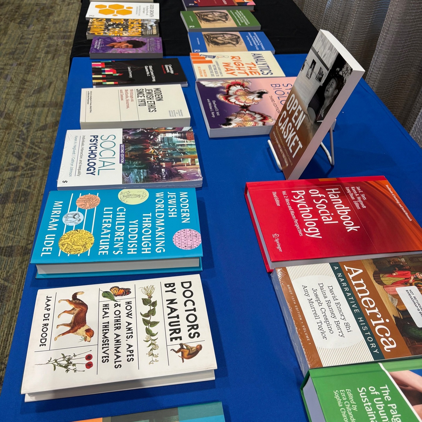 Last week, I had the wonderful opportunity to join the annual @emoryuniversity and @emorycollege #FeastofWords event. My first time as an author. This year, we celebrated 87 books, written by 66 Emory University faculty and staff. I was especially impressed to share the celebration with my colleague @milo_phdredux and his book Deadly Force, which catalogues the sadly ongoing police brutality in the US. Happy to share that we both have benefited so much from working with @princetonupress.