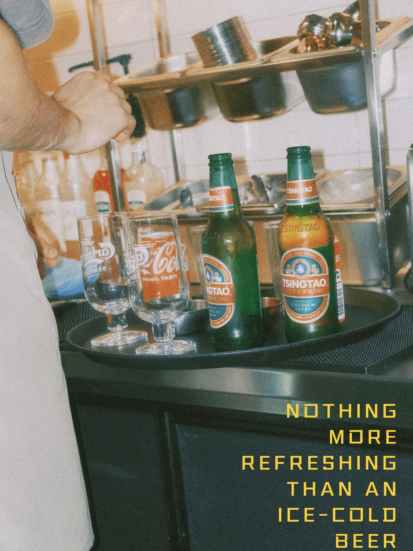 🍻
#vibe #refreshingmoments #tsingtao #chinesecuisine