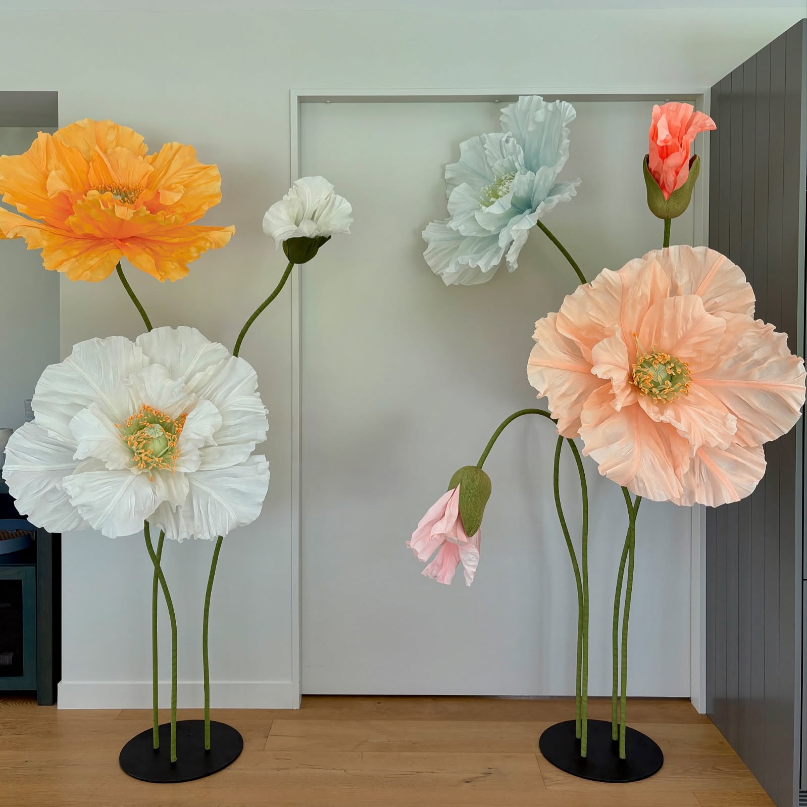 New bases could probably hold up a house! No chance of these guys toppling over. Thank you @templetonengineeringalberttown 🤌