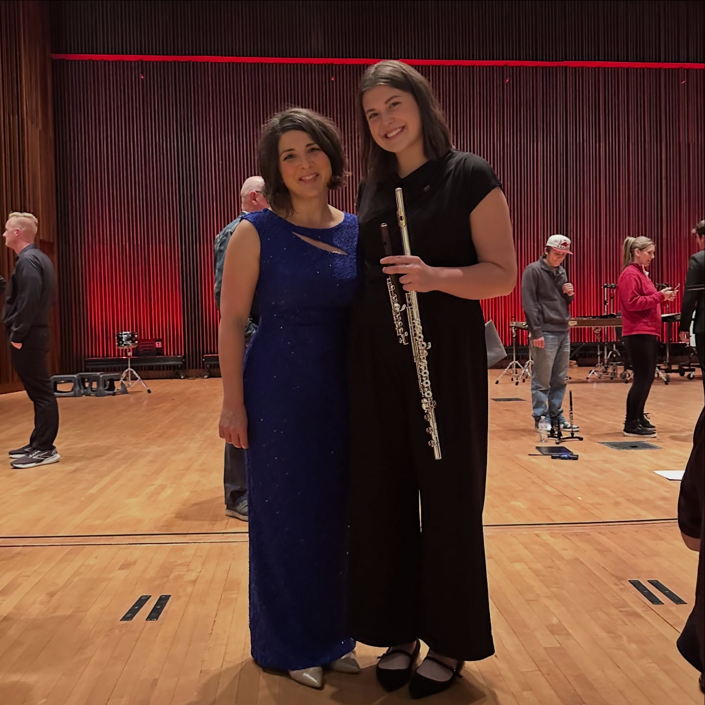 My last concert at the University of Arkansas was one to remember forever! I am so blessed to have had the opportunity to learn, grow, and bond with such incredible peers and friends. I am immensely grateful for @cristinaballatori @mcorteg10 Dr. Abrahams, @kateyj89 and @chrisknighten63 for the incredible mentorship, distinguished leadership and impactful guidance throughout my time here at the University of Arkansas. I will cherish these connections forever! โค๏ธ๐ค wooooooooooooo pig.