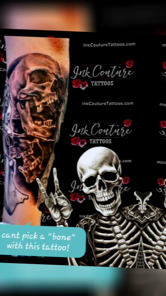 double skulls,double the fun!
.
.
.
#mttattoos #tattoos #skull