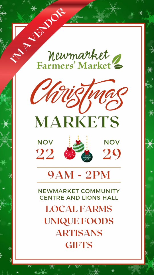 Baking baking baking (and of course singing too) for my table at the Newmarket Christmas farmer's market.
This Saturday the 22 and Next Saturday the 29th.
Come by... I'll have very cook treats for you!
@newmarket_farmersmarket @sensitive_tasty_treats #farmersmarket #bakingwithneekta #sensitivett