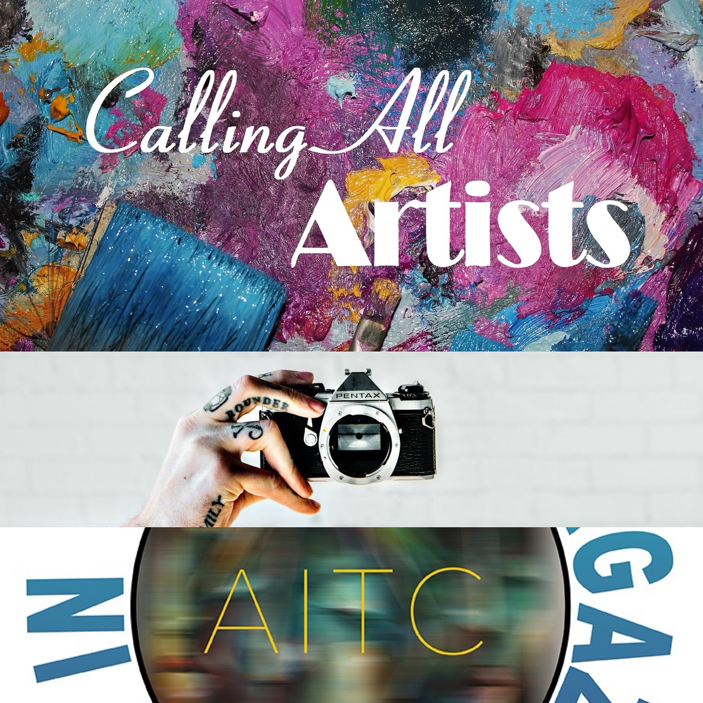 🔥❤️ Calling All Artist!
All artist welcomed!
Join our Holiday Art Show taking place Saturday, 12/06/25 doors open at 3pm. The show theme is “Innovative Textures.”
Artist, Submit your interest on our website site:
www.AITC-Mag.com/submissions
Let us shine a light on your work this holiday season. Beginners and established artist welcomed.
Deadline to submit is November 28th, 2025! And feel free to tell a fellow artist.
#aitcmagazine #baltimore #baltimoreartist #photographers #visualartist #spokenword #painters #sculptures #writers #poets #stayready #createit #skyloftfrentalstudioandgallery #createit #onelove
