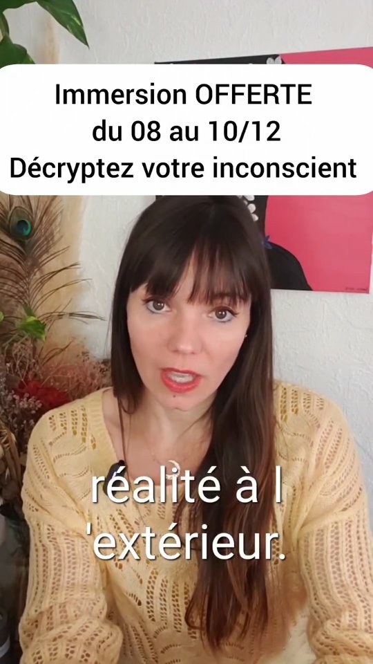 🌟 Votre inconscient c'est votre GPS intérieur !
Il vous influence au quotidien au travers de vos comportements / décisions et régit environ 90% de votre vie.
Il est principalement câblé sur le passé et il renferme un tas d'informations sur vous, votre personnalité, vos capacités, votre potentiel... Et ce, depuis que vous existez. Votre inconscient c'est un peu comme une boîte noire.
Il a également enregistré toutes vos expériences des plus agréables jusqu’aux plus douloureuses (blessures, traumas, expériences négatives...).
Il vous protège à sa façon, et n'aime pas le changement. Il préfère vous maintenir dans ce qu'il connaît (un enfer connu), plutôt que de vous aventurer dans un paradis inconnu.
Si vous ne le "mettez pas à jour", il vous dirigera vers le même type de situations, de personnes (qui ressemblent dans leurs blessures à papa ou maman). Ce qu'il faut comprendre c'est que votre inconscient renferme des parts de vous, des mémoires et l'une d'entre elles (votre enfant intérieur·e) détient un fort pouvoir de manifestation.
Mais si cette mémoire est blessée et est encore prisonnière d'un passé non digéré, elle continuera de rejouer ses blessures dans votre vie d'aujourd'hui.
Un inconscient sain et équilibré permet une vie plus alignée car en adéquation avec les aspirations de votre cœur et non plus en résonance avec vos blessures d'enfance.
C'est pour cela qu'il est important d'aller rencontrer, d'apaiser et de "mettre à jour" les parts de votre inconscient qui souffrent en silence. À l'image de votre GPS intérieur que vous actualisez pour être guidé au mieux ❤
👉 Du 08 au 10 décembre je vous offre une immersion en ligne et offerte : "Guérison et Manifestation". Et ce, pour comprendre le fonctionnement de votre inconscient, rencontrer votre enfant intérieur·e en Hypnose, et débloquer votre pouvoir de manifestation.
Lien d’inscription en bio.
À bientôt,
Laura 😘
#gpsinterieur #inconscient #blessuresdupasse #emotions #blessuresemotionnelles #schemasrepetitifs #guerison #enfantinterieur #croyancelimitante #manifestation #hypnose #paixintérieure
