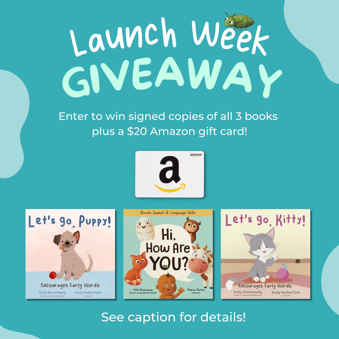 Enter the Launch Week Giveaway in celebration of the new board book, ๐๐, ๐๐ค๐ฌ ๐ผ๐ง๐ ๐๐ค๐ช? ๐ซ
One person will win signed copies of all 3 of my board books plus a $20 Amazon gift card!
๐๐จ ๐๐ง๐ญ๐๐ซ:
โด Make sure you are following me @storybookconnection
โด Comment with a baby emoji ๐ถ
โด Tag two (or more) friends who might also like to win
That's it! For ๐ญ๐ฐ๐จ ๐๐จ๐ง๐ฎ๐ฌ ๐๐ง๐ญ๐ซ๐ข๐๐ฌ, share this post to your stories and tag @storybookconnection ๐
Giveaway open only to residents of the continental US. Ends Sunday 12/14 at 11:59 PM EST. The winner will be selected via random drawing and notified via DM from the account @storybookconnection only. Other than mailing address, you will never be asked for personal info (so please don't give it out!)
This giveaway is in no way affiliated with Instagram, Facebook, Meta, Amazon, or any other entity.
Good luck and don't forget that ๐๐, ๐๐ค๐ฌ ๐ผ๐ง๐ ๐๐ค๐ช? is now available on Amazon and at storybookconnection.com!
#newbookalert #indieauthorlife #smallbusinesslaunch #kidlitlaunch #supportindieauthors #momapproved #booksforbabies #booksfortoddlers #toddlerparenting #earlycommunication #newrelease2025 #babyboardbooks #slpauthor #bookgiveaway