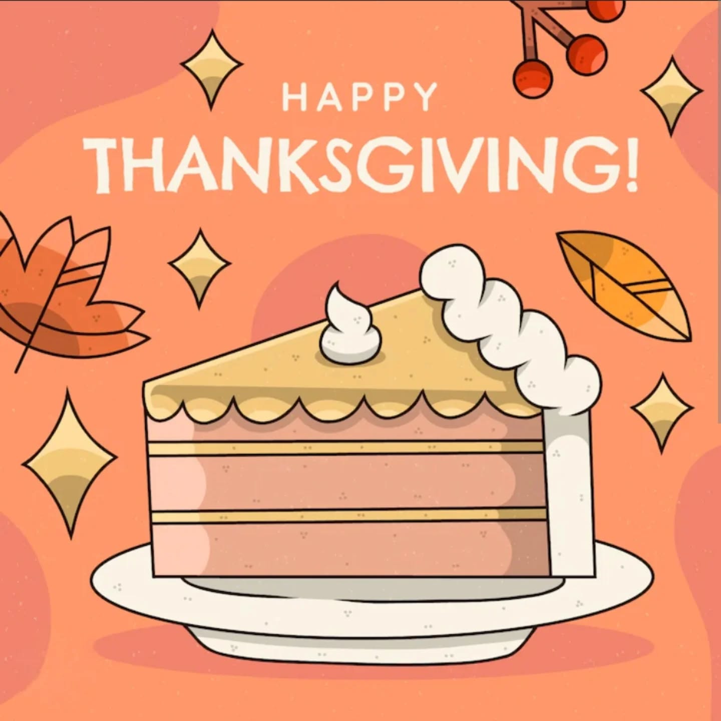 Happy Thanksgiving! So very thankful for all of my followers and customers ☺️
#thankfulheart❤️ #thanksgiving #givethanks #turkeyday🦃 #gobblegobble #homebakery #homebaker #rachelbakescakes