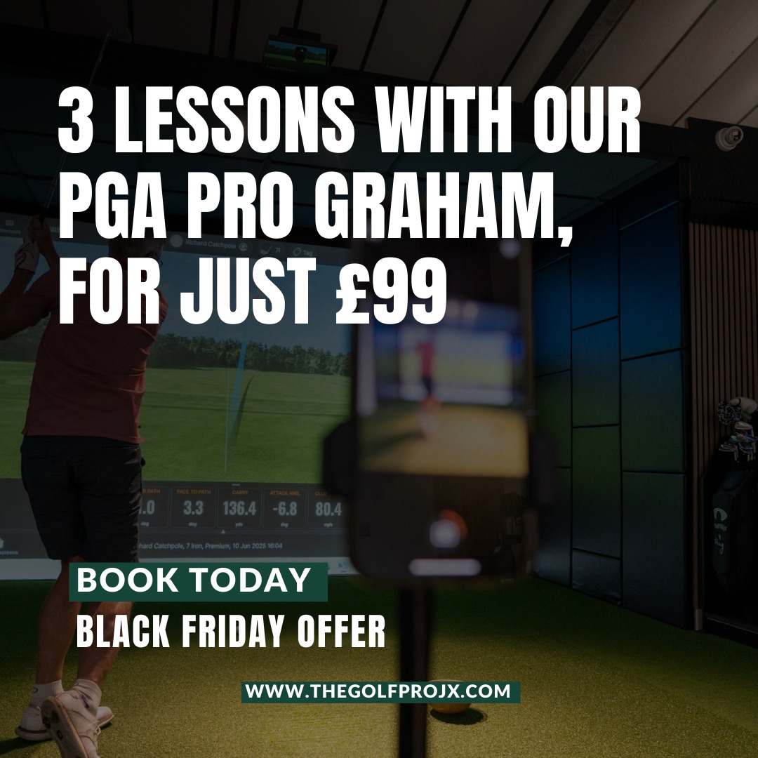 Black Friday just got better ⛳️👀
3 lessons • £99 • PGA Pro
This Friday only - use the discount code 'Blackfriday25'
Head to our link in our bio to book today.
#thegolfprojx #trackman #golf #slice #golftips #indoorgolf #cheshire #thelwall #golfreel #golfvideo #warrington #goldfocus #golffocus #voucher #christmasgift #gift #golfgift #winter #wintergolf #winterleague #christmas #blackfriday #blackfridaydeal #blackfridaygolf