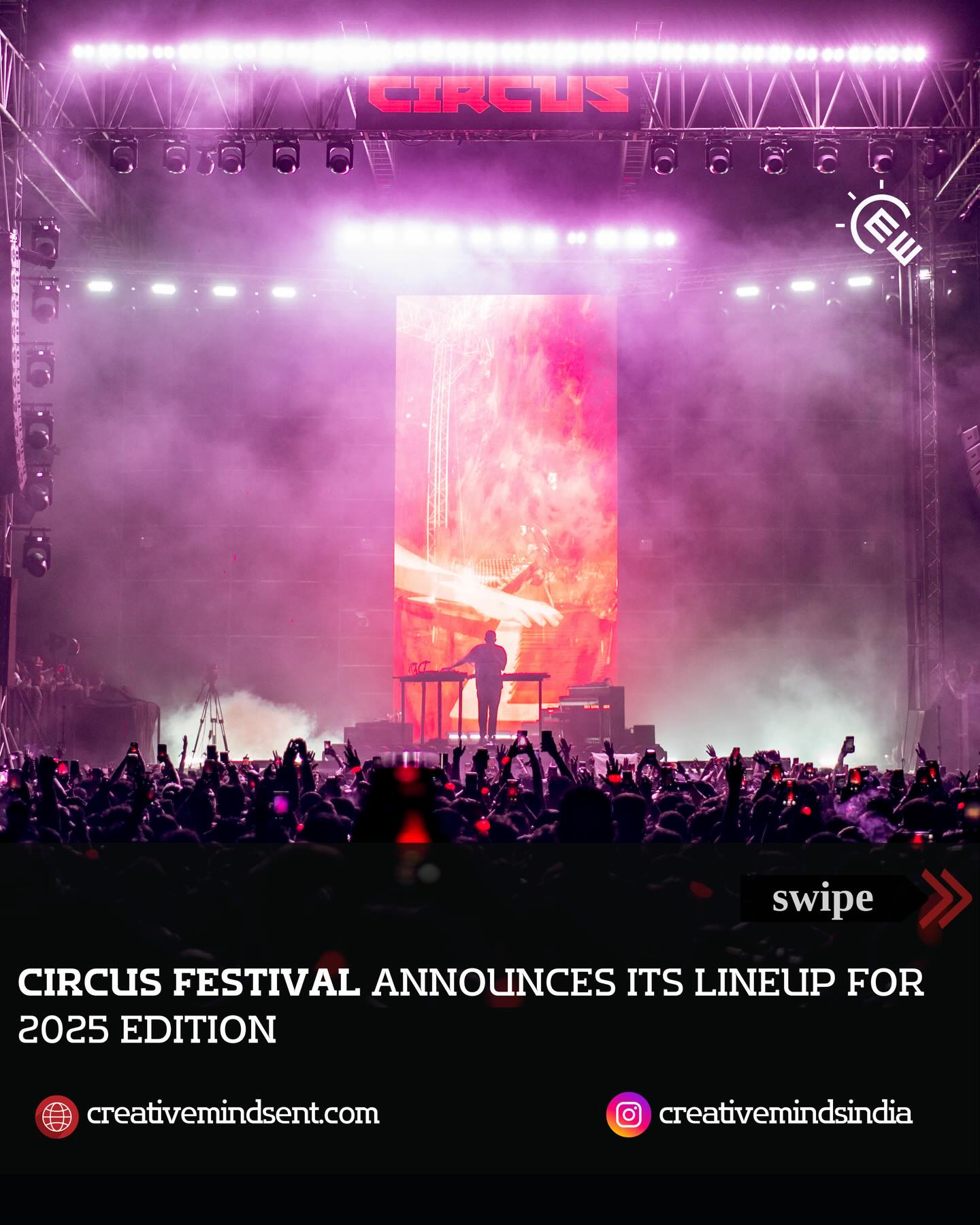Circus Festival (@circus.india) announced their 2025 edition lineup featuring Hugel (@hugelthug), I Hate Models (@ihatemodels1), Maceo Plex (@maceoplex), Klangkuenstler (@klangkuenstler), Jamie Jones (@jamiejonesmusic), Monolink (@monolinkmusic) and many more.
📍 Dec 26 - 29 : Mumbai
Tickets on @skillboxofficial
@xoraworld_ | @soundsimplify | @rockage.in | @ypdlive Circus Festival (@circus.india) announced their 2025 edition lineup featuring Hugel (@hugelthug), I Hate Models (@ihatemodels1), Maceo Plex (@maceoplex), Klangkuenstler (@klangkuenstler), Jamie Jones (@jamiejonesmusic), Monolink (@monolinkmusic) and many more.
📍 Dec 26 - 29 : Mumbai
Tickets on @skillboxofficial
@xoraworld_ | @soundsimplify | @rockage.in | @ypdlive