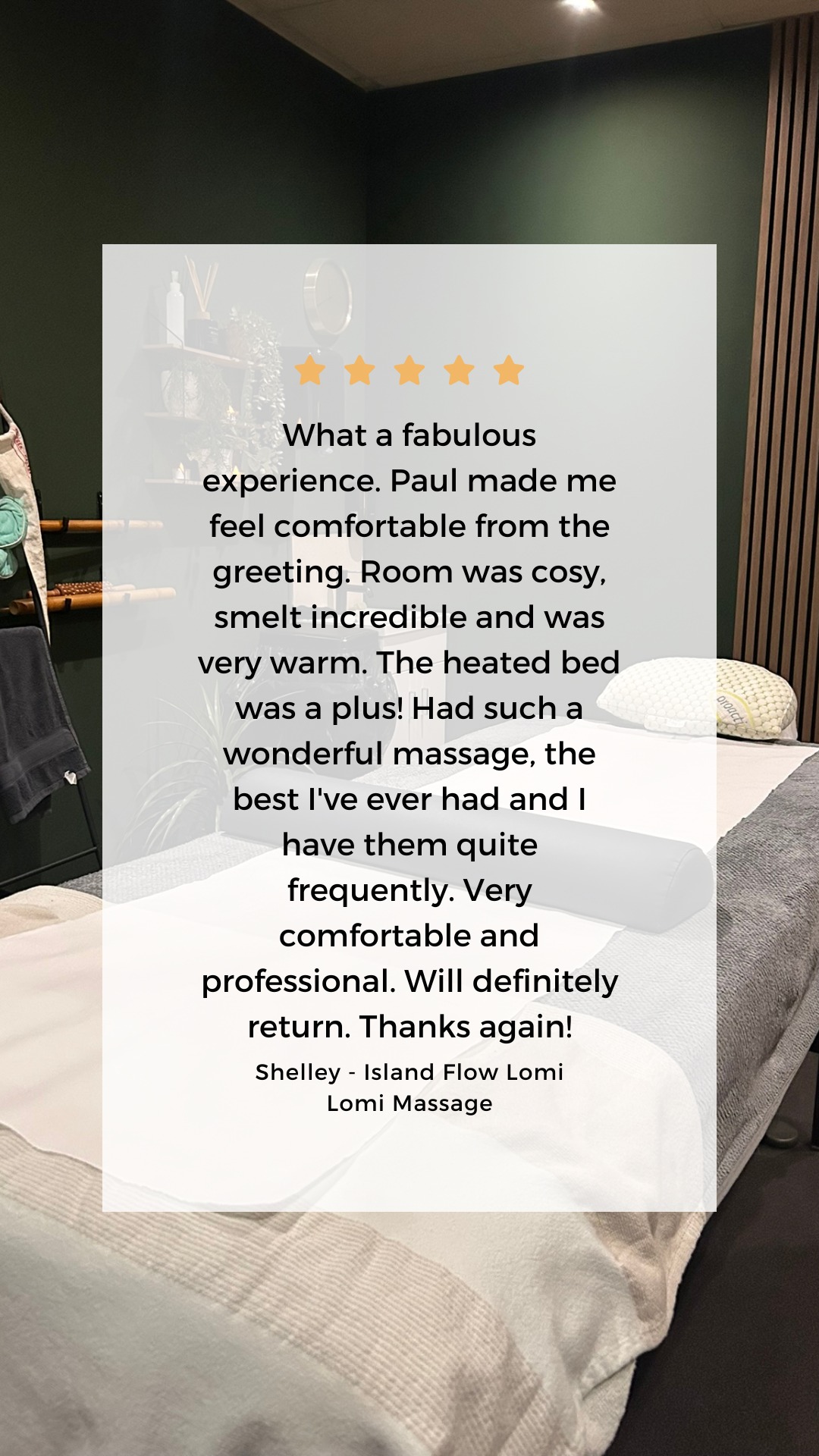 Ready for your five-star experience? ✨
Watch what our guests had to say… then tell us: what would you love to try?
Choose your vibe:
✨ A relaxing full-body massage
🔥 A scrub + massage combo
🌿 A cosy recovery session (sauna, red light, ice bath)
🌬️ An oxygen therapy boost (HBOT, EWOT, altitude, seated oxygen)
❄️ Contrast therapy (sauna + plunge)
Comment your pick — there might be a festive treat for someone 🎄😉
