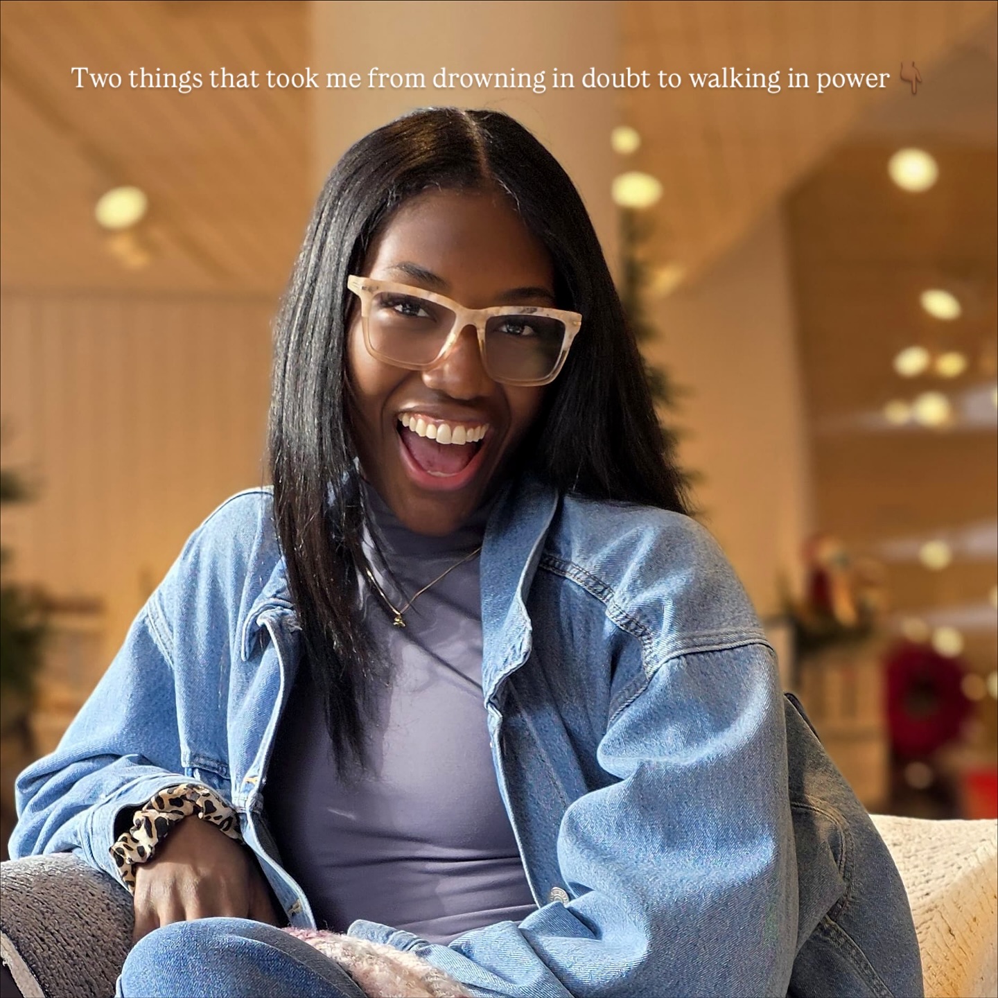 First of all, your daily life is a reflection of what you’re committed to!
So I make sure I stay committed on my journey to self-mastery and my faith in God. That’s it.
Everyday I wake up and thank God for a new day, faithfully…
It’s so deep rooted in my routine, my day feels off if I don’t say it
I monitor my thoughts like a hawk! Can’t nothing crazy or destructive get past me lol
And IF it does, I’m having a meeting with myself asap because we can’t play around with unwelcoming thoughts
I’ve built this skill and it’s been the best commitment I’ve made in my life because when you know who you are and what you can do, foolish thoughts can’t stop you. You are the gatekeeper of your mind.
Truthfully, sometimes the pace of the world may have me comparing and thinking I’m not where Im supposed to be… but that’s where that faith and self-mastery comes and shuts all that down
Because what anchors me is knowing I’m alive this day for a reason: to help, to learn, to experience, to be stretched… and there ain’t nothing the world can tell me different
The commitment to your truest self begins when you release the old stories you tell yourself, the idea that you will never get to where you want to be, and the idea that you’re defined by your fears, doubts, and endless thoughts.
All of it is lies, boo.
If I can lock in and live according to my truth, it’s absolutely possible for you too. 🩷