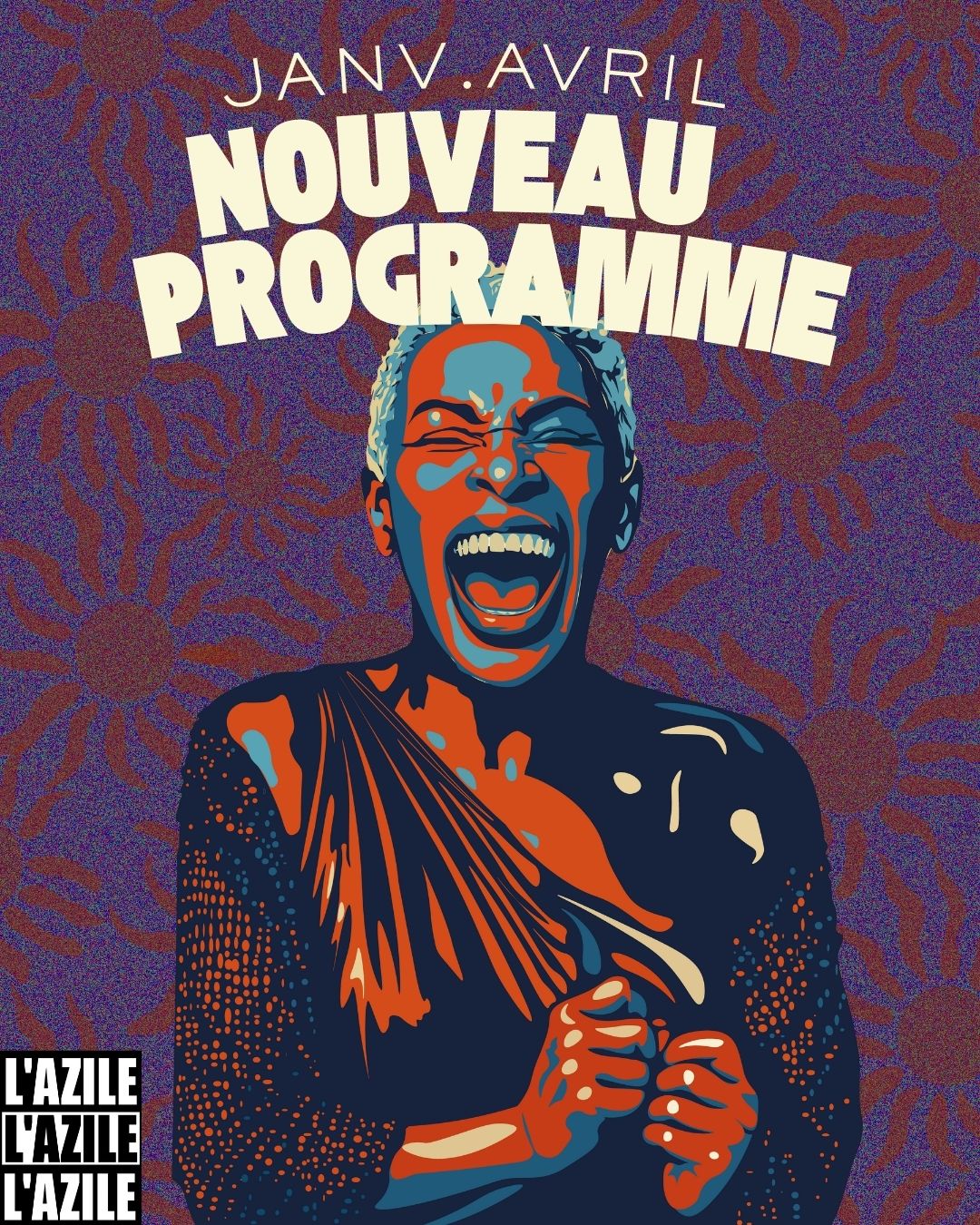 ✨ Nouvelle saison à L’Azile ! 🎉
La billetterie est ouverte— et on est super heureux·ses de vous présenter notre programme théâtre & concerts 2026 ! 🎭🎵
📅 À noter dans vos agendas :
🎭 La Politique de l’Autruche — 16 & 17 janvier
🎸 The Freaky Buds — 15 janvier
🎷 The Blues Kids Combo — 29 janvier
🎭 MA 9° Symfolie — 30 & 31 janvier
🎶 Miguel M — 12 février
🎭 Après la pluie — 13 & 14 février
🎭 La Grimm Académie (Jeune public) — 21 février (15h & 17h)
🎤 Lazy Buddies — 26 février
🎭 Romuald Maufras (One Man Show) — 27 & 28 février
🎶 Shower Power (hors les murs) — 21 mars
🎶 Shakura S’Aida (soirée exceptionnelle) — 11 & 12 mars
🎭 Imagine — 13 & 14 mars
🎶 Ben Racine Band — 26 mars
🎭 Marcelle — 27 & 28 mars
🎶 Skyller Saufley — 9 avril
🎭 Fous Alliés — 10 & 11 avril
🍷 Et comme toujours… avant chaque spectacle, profitez d’un moment convivial autour de nos planches, tartes et salades à partir de 19h !
👉 Réservez vite vos places 🎟️✨https://www.lazile.org/billetterie
#LAzile #LaRochelle #Spectacles #Théâtre #Blues #Culture #Saison2026