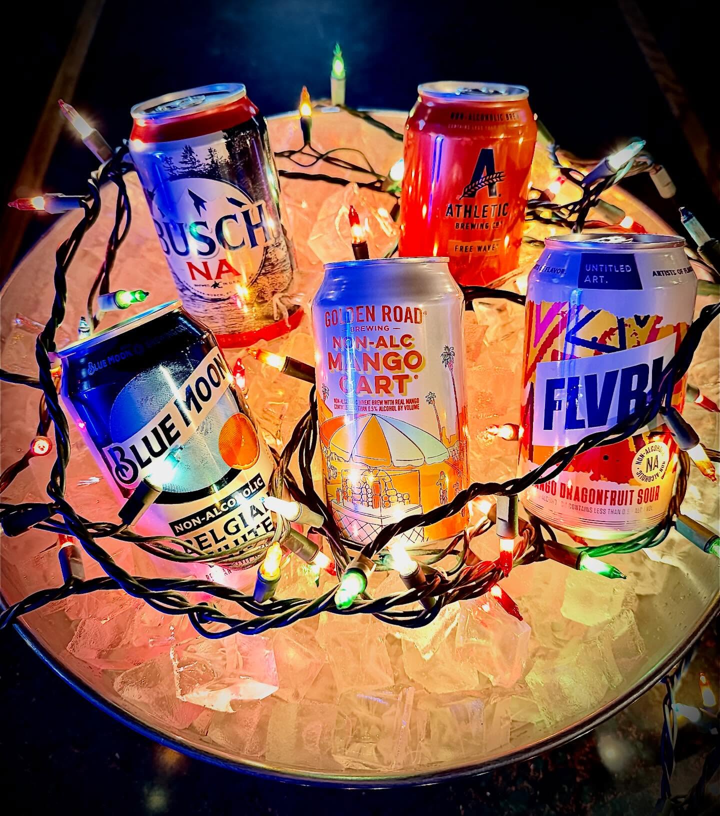 Are you sleighing sober this year? Fuel your festive spirit with zero proof and 100% chill this season with our selection of NA beverages!
#zeroproof #alcoholfree #NAbeverages #soberlifestyle #thirdbasebrewery