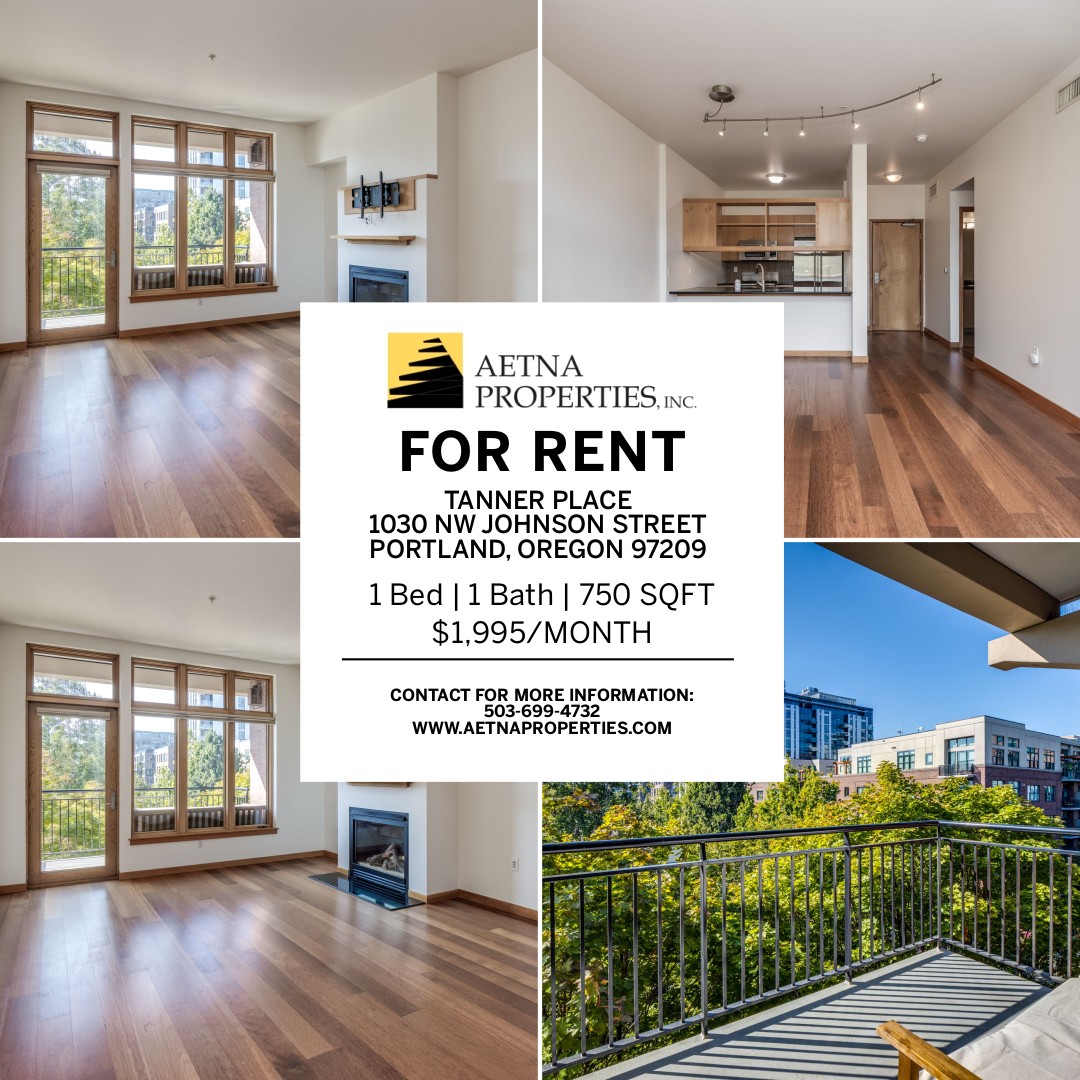 This great NW Portland condo is now available for rent!
Details here: https://www.aetnaproperties.com/properties/tanner-place-loft/
✨️No pets/No smoking.
✨️Resident responsible for HOA move-in and move-out fees.
✨️Proof of Renters Insurance is Required Prior to move in.
✨️All information, regardless of source, is not guaranteed and should be independently verified.
Call Aetna Properties today to schedule a tour. 503-699-4732