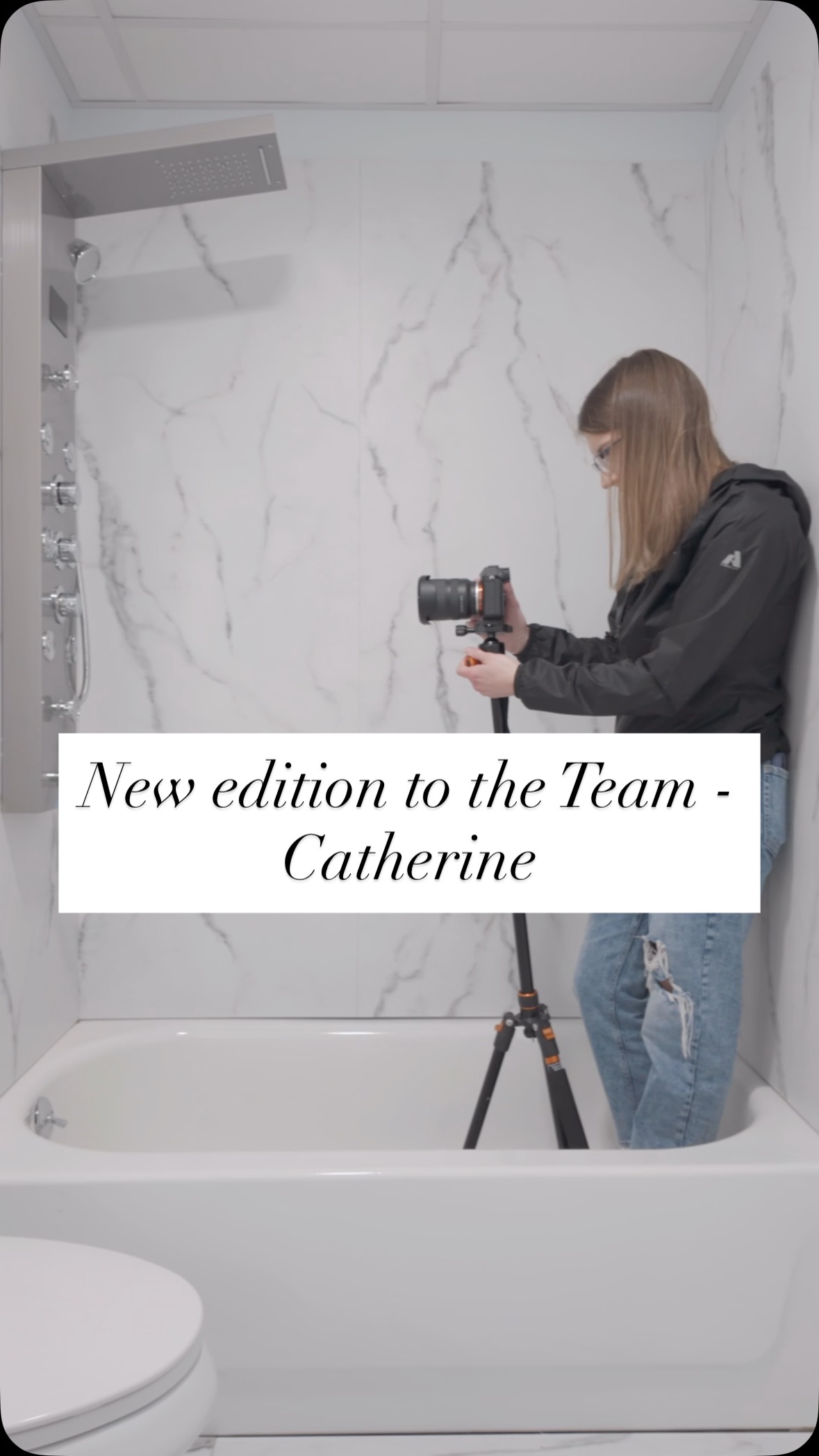 Catherine’s first shot with Kaiser Media