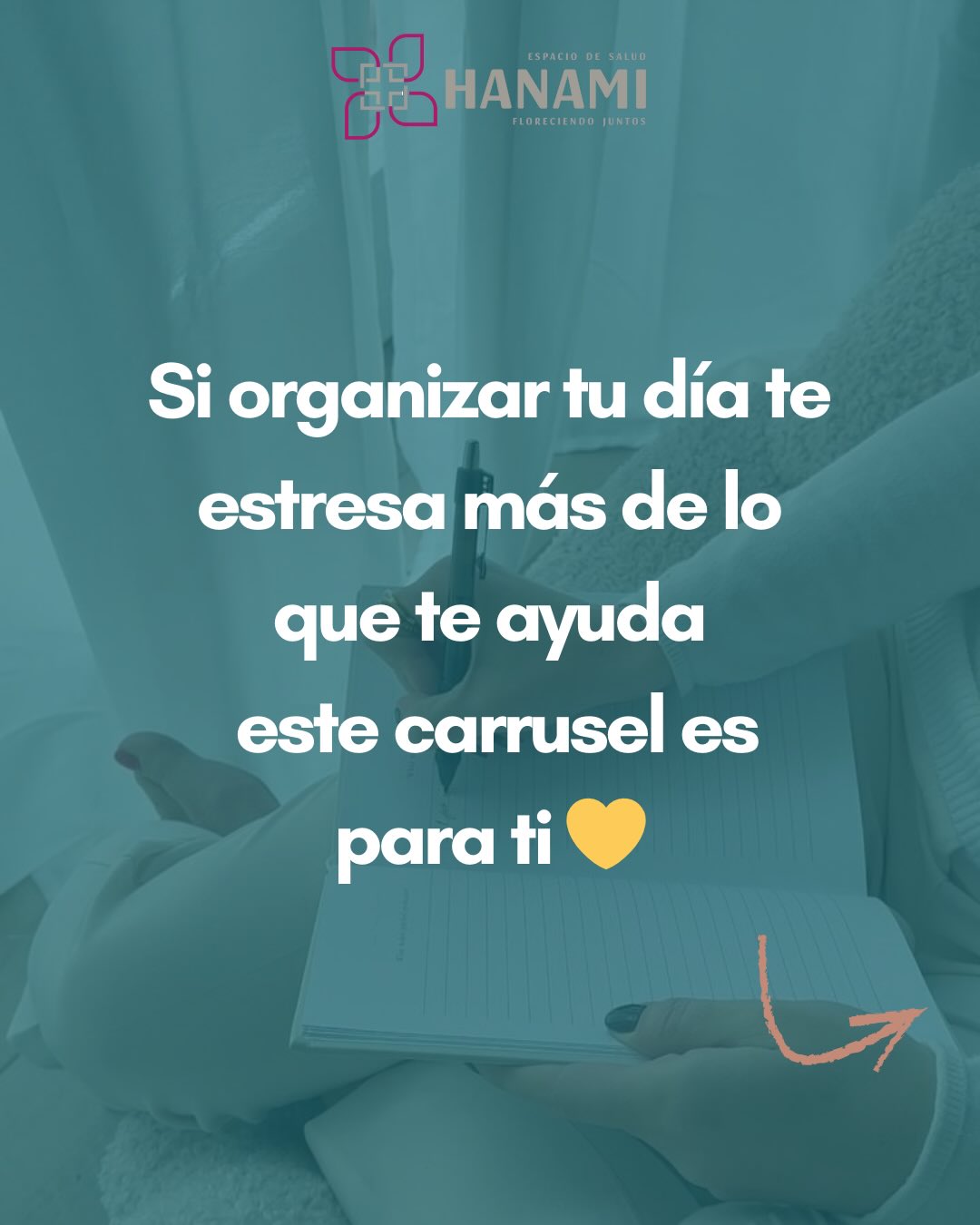 ¿Te cuesta organizar tu día? 💛
Cuando hay neblina mental, cansancio o simplemente estás sobreestimulada… organizarse puede sentirse imposible. Y eso también es normal.
En este carrusel te dejamos pasos simples, reales y amables con tu mente, que usamos en terapia para ayudarte a retomar el enfoque sin exigirte de más:
✨ Empieza con un paso muy fácil
✨ Evita pasar del celular directo a una tarea difícil
✨ Usa una actividad intermedia para “aterrizar” tu mente
✨ Divide tus tareas en micro-tareas
✨ Celebra tus avances, por pequeños que parezcan
Tu ritmo es válido.
Y si sientes que necesitas apoyo, en Hanami podemos acompañarte 🤍
#saludmental #organización #productividadamable #hanami #bienestar #psicología #tipsdiarios
