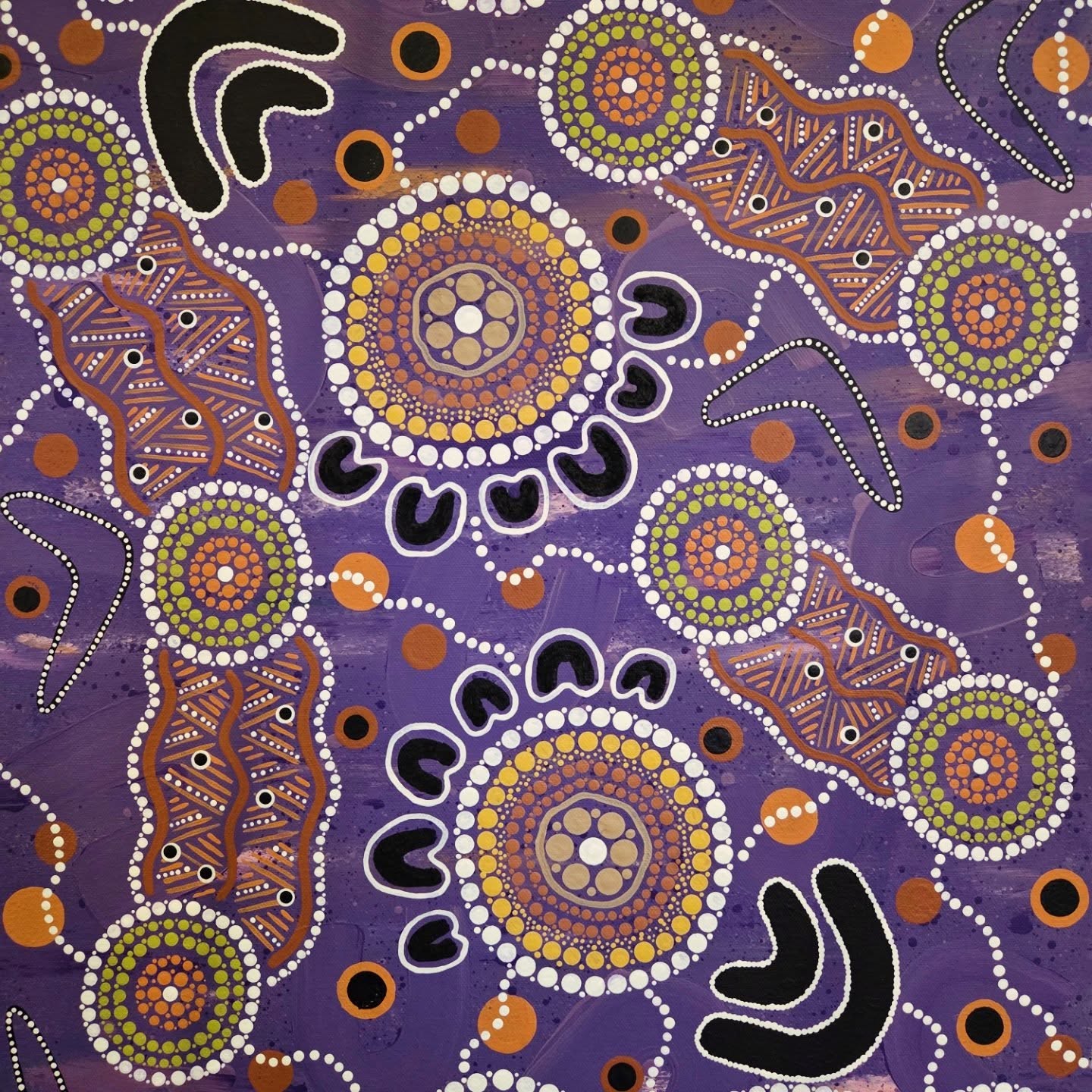 Take home a piece that carries a story with deep meaning - even better with up to 60% off during our Black Friday sales π
This artwork represents the strength of our roots and the next generation rising β guided by our Elders, our history, and a shared vision for unity, respect, and self-determination.
See this artwork at the Birak Markets at @enexperth or reach out ππΏ
#aboriginalart #canvasart #art #artwork #blackfridaysales