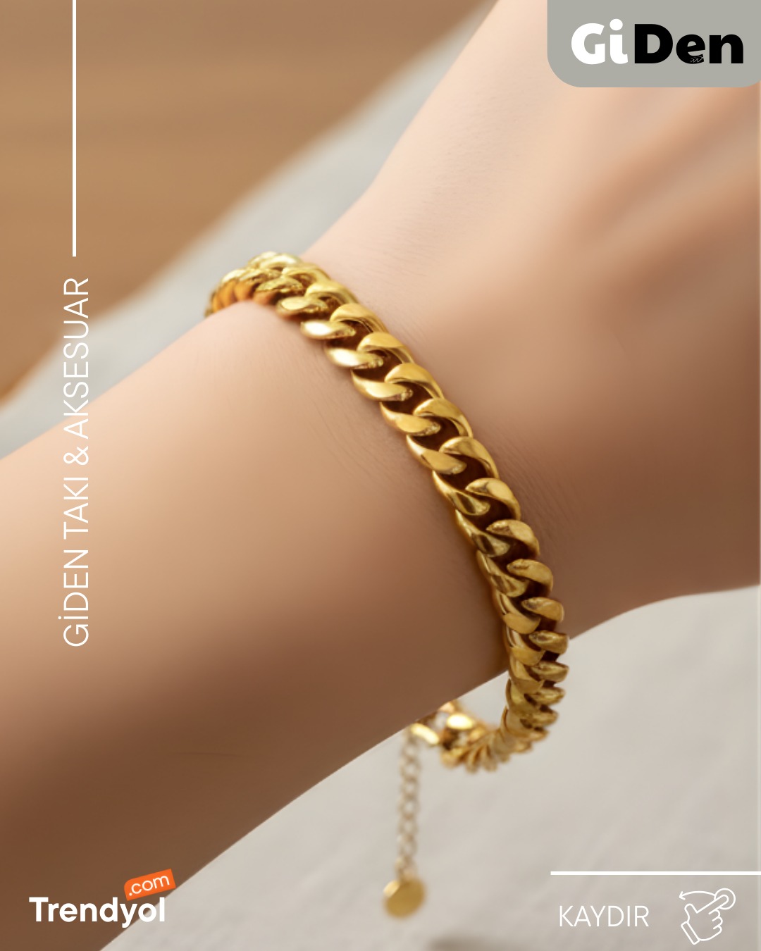 Şık Oval Zincir Bileklik | Altın Kaplama Çelik
.
NO:40
.
Ürüne Trendyol Mağazamızdan Ulaşabilirsiniz. Link Bio⬆️
.
#bileklik #giden #keşfet #kolye #aksesuar #takı
