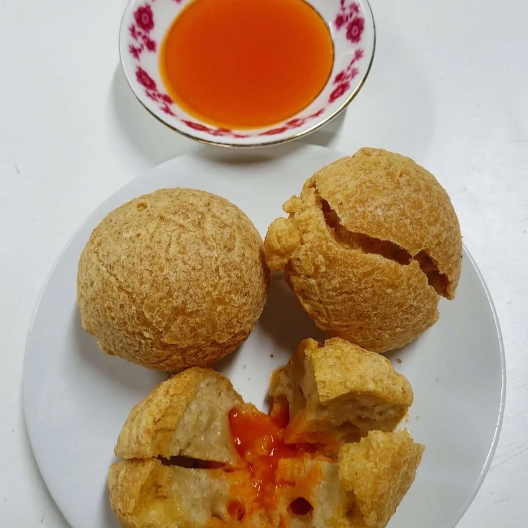 Pre order Bakwan goreng (Chicken and shrimp). Last order 9 Dec'25 for 13 Dec'25. Delivery available with fee or pick up at 853 Boyd Ave. This food prepared in commercial kitchen.