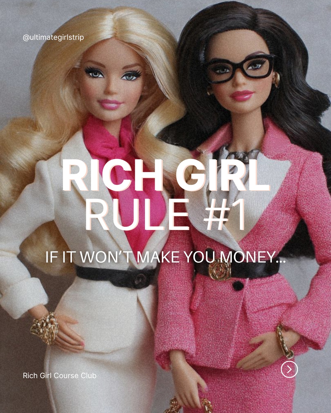 It's time to apply Rich Girl Rules to Black Friday. If it's only going to add to your clutter, it's not a good purchase. Instead, we're investing in courses and knowledge that help us build our income and live rich girl lives! The Rich Girls Course Club will have deals of over 70% OFF only on Black Friday! https://www.proofitspossible.com/rich-girls-course-club