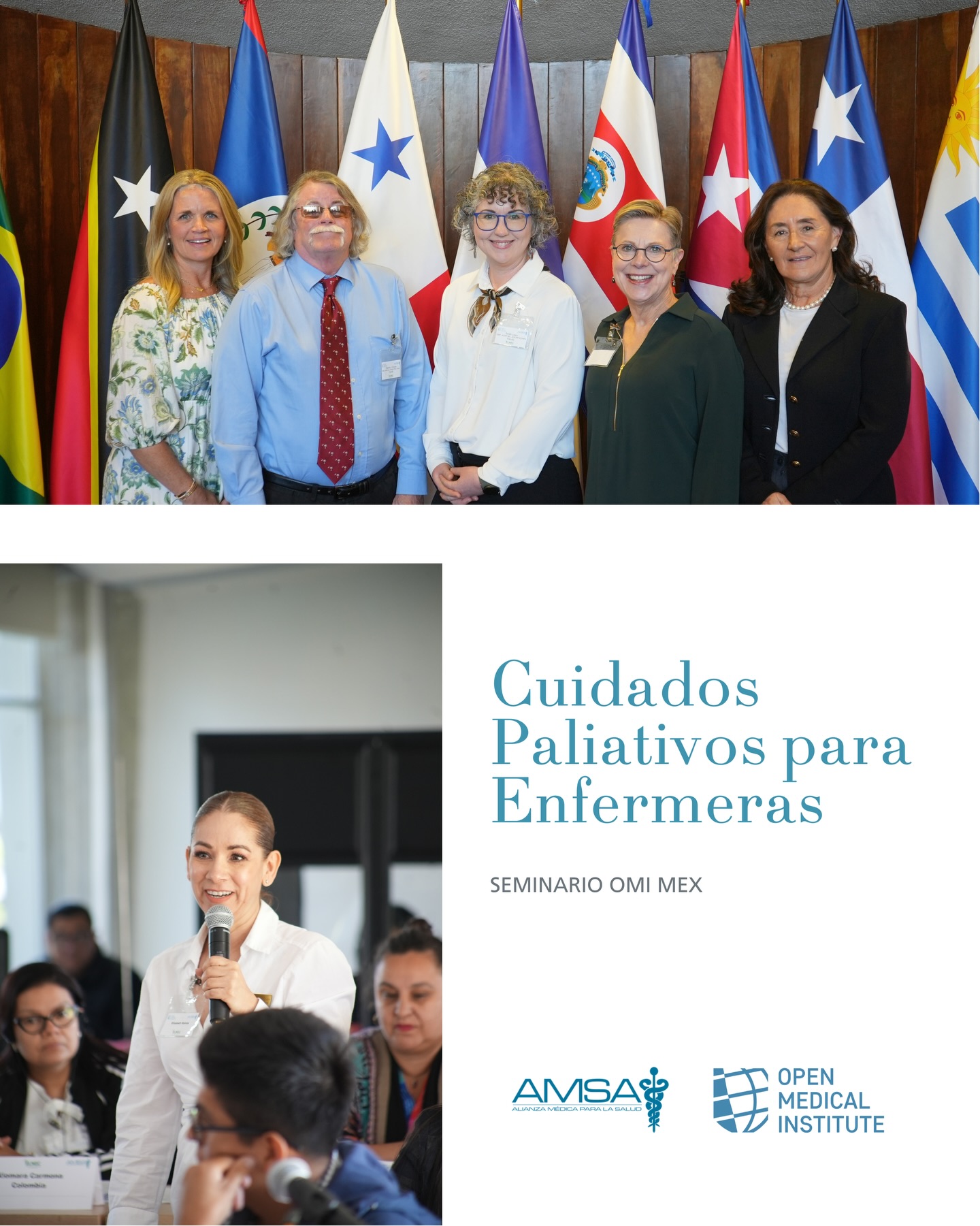 Tres días de aprendizaje, reflexión y práctica defineron el Seminario de Cuidados Paliativos para Enfermeras, dirigido por la Dra. Judith A. Paice, directora del Programa de Dolor por Cáncer en Northwestern University Feinberg School of Medicine.
A través de conferencias, talleres interactivos y ejercicios prácticos, las participantes fortalecieron sus conocimientos en los principios esenciales del cuidado paliativo: manejo del dolor y síntomas, comunicación en situaciones de vulnerabilidad, consideraciones culturales, ética, duelo y acompañamiento en las últimas horas de vida.
Basado en el programa formativo del End-of-Life Nursing Education Consortium (ELNEC), el seminario brindó herramientas concretas para ofrecer un cuidado compasivo, integral y centrado en la persona, potenciando el rol de la enfermería en la mejora de la calidad de vida de pacientes y familias.
#AMSA #OMIMEX #OMI #CuidadosPaliativos #Enfermería #EducaciónMédica #ELNEC #PalliativeCare #NursingEducation