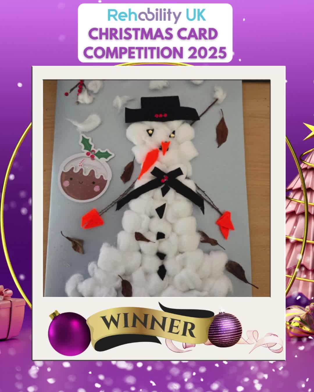 🎄 A Huge Festive Congratulations to Everyone Who Entered Our Christmas Card Competition! 🎄
This year, our Annual Rehability UK Christmas Card Competition was bigger, brighter, and more creative than ever — and we couldn’t be prouder of everyone who took part. ✨
We received more entries than ever before, and the creativity was truly magical. Designs included:
🎄 Sparkling Christmas trees
☃️ Joyful snowmen
💚 A wonderfully mischievous Grinch
🌟 Thumb-print fairy lights
🐦 Christmas robins
🔔 Christmas bells
🔥 Cosy fireplaces with stockings
🎅 Plenty of Father Christmases
❄️ Snowy winter scenes
✨ And even an inspirational message: “All hearts come home for Christmas.”
A huge congratulations to our winner, Loraine from Gloucester Outreach, whose beautiful design shone bright this year! 🌟
We also want to give a special shout-out to Trianon, who impressed us with their amazing joint effort featuring thumb-print fairy lights, robins, and festive baubles. 🎨👏
Thank you to every single person who entered — your creativity brings so much joy to the Rehability UK family. ❤️
#RehabilityUK #ChristmasCardCompetition #FestiveCreativity #PeopleWeSupport #CelebratingTalent #MakingMemories