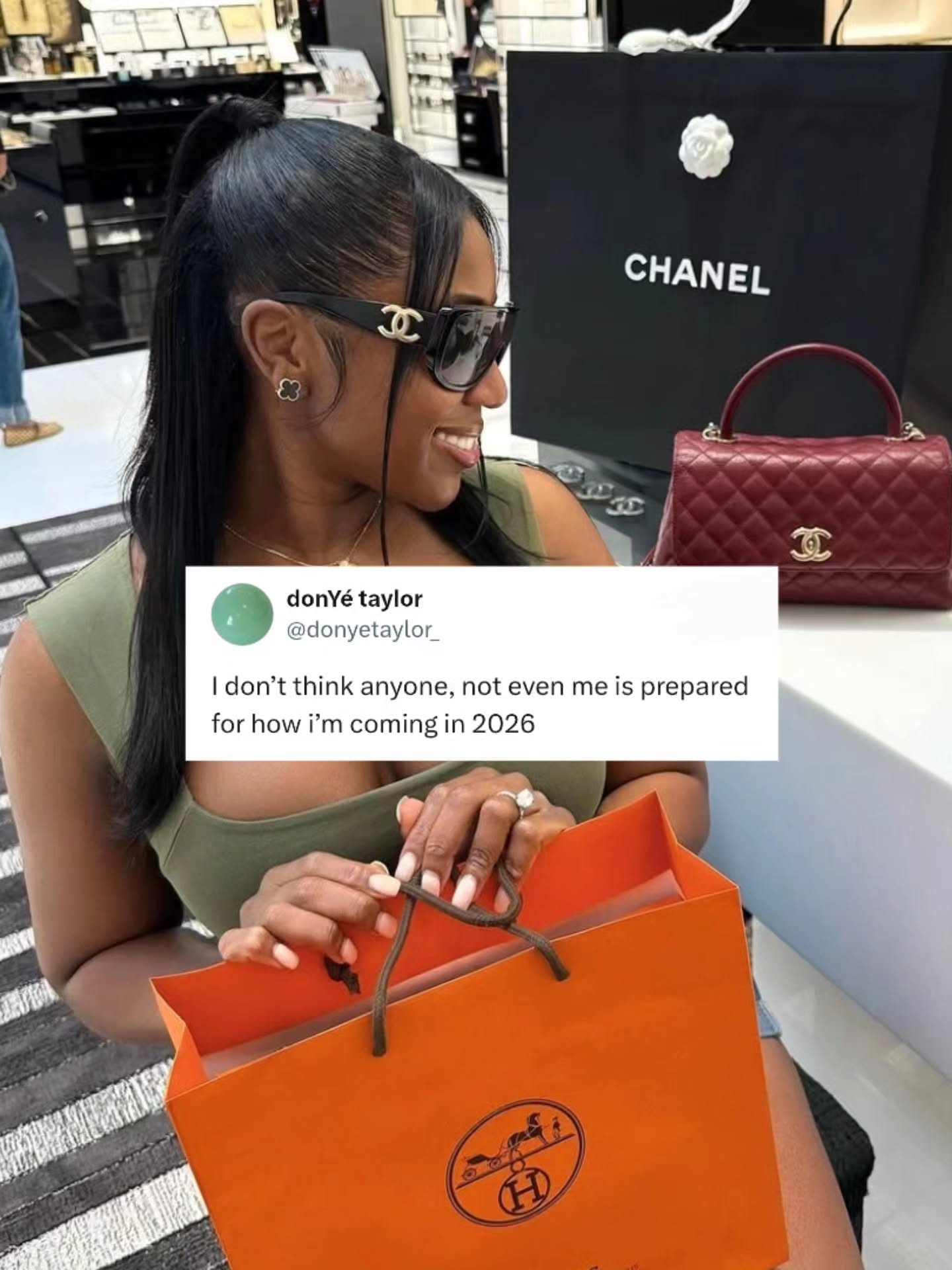 From survival to overflow. 💸🥂🤍✨️