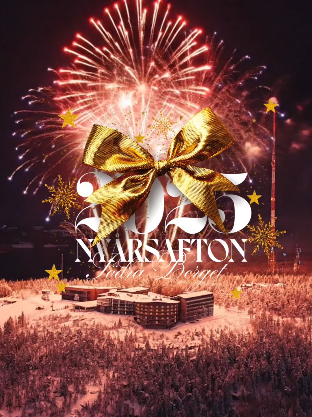 Fira nyår på toppen av Södra Berget –
mysigt, festligt och oförglömligt ✨
Vi gillar att vara ute i god tid, för våra nyårspaket blir
alltid fullbokade. Nu har du chansen att säkra en plats
till årets mest stämningsfulla kväll.
Boka vårt populära nyårspaket:
🎇 Fyrarätters nyårssupé
🥂 Ett glas bubbel vid ankomst
🎶 Trubadur som spelar hela kvällen
🛌 Boende med frukostbuffé
💦 Möjlighet att lägga till VIDA SPA till 01:00
Låt oss ta hand om allt – du behöver bara luta dig
tillbaka och njuta av en magisk kväll på toppen. 🖤
👉 Boka redan idag så du inte missar årets höjdpunkt!
Boka nu på --> https://www.sodraberget.se/nyarsafton