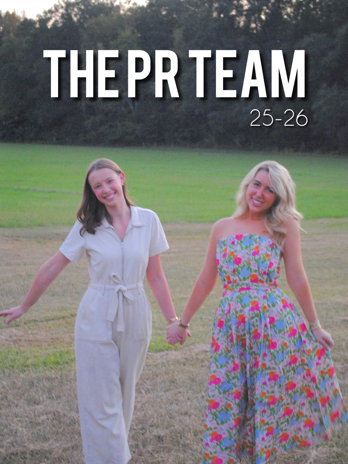 Next up we have THE PR TEAM!!
This duo handles all things social and outreach! They bring creativity, church outreach, and share TGR’s mission across campus. We are so thankful for the way they use their gifts for God’s glory.