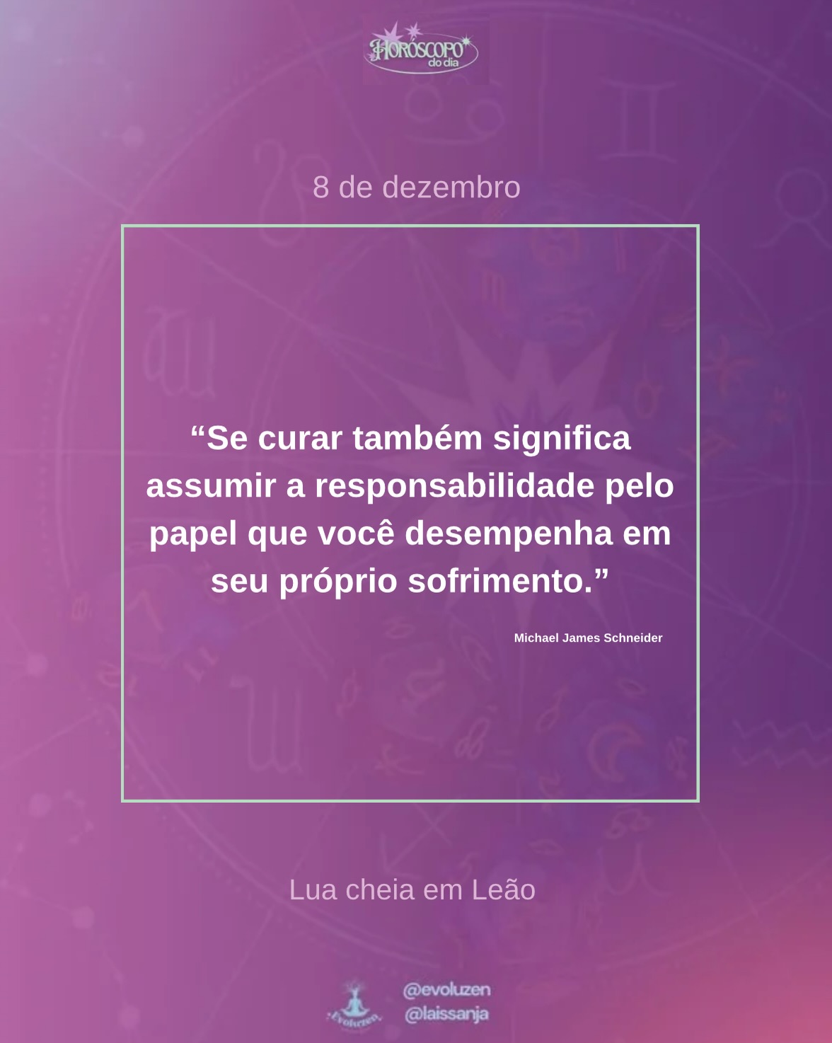 8 de dezembro ✨💫