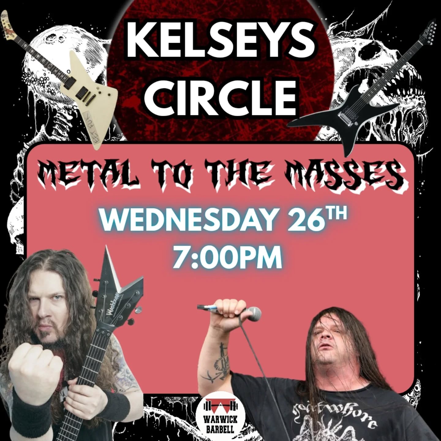 Join us tomorrow for our first circle in KELSEYS at 7:00pm!
The theme is Metal To The Masses so wear your favourite band shirts, put on your cargo pants, and apply some corpsepaint 🎸🎸🤘🤘
MAKE SURE to fill in the form if you're coming, found either in our stories or our WhatsApp announcements!