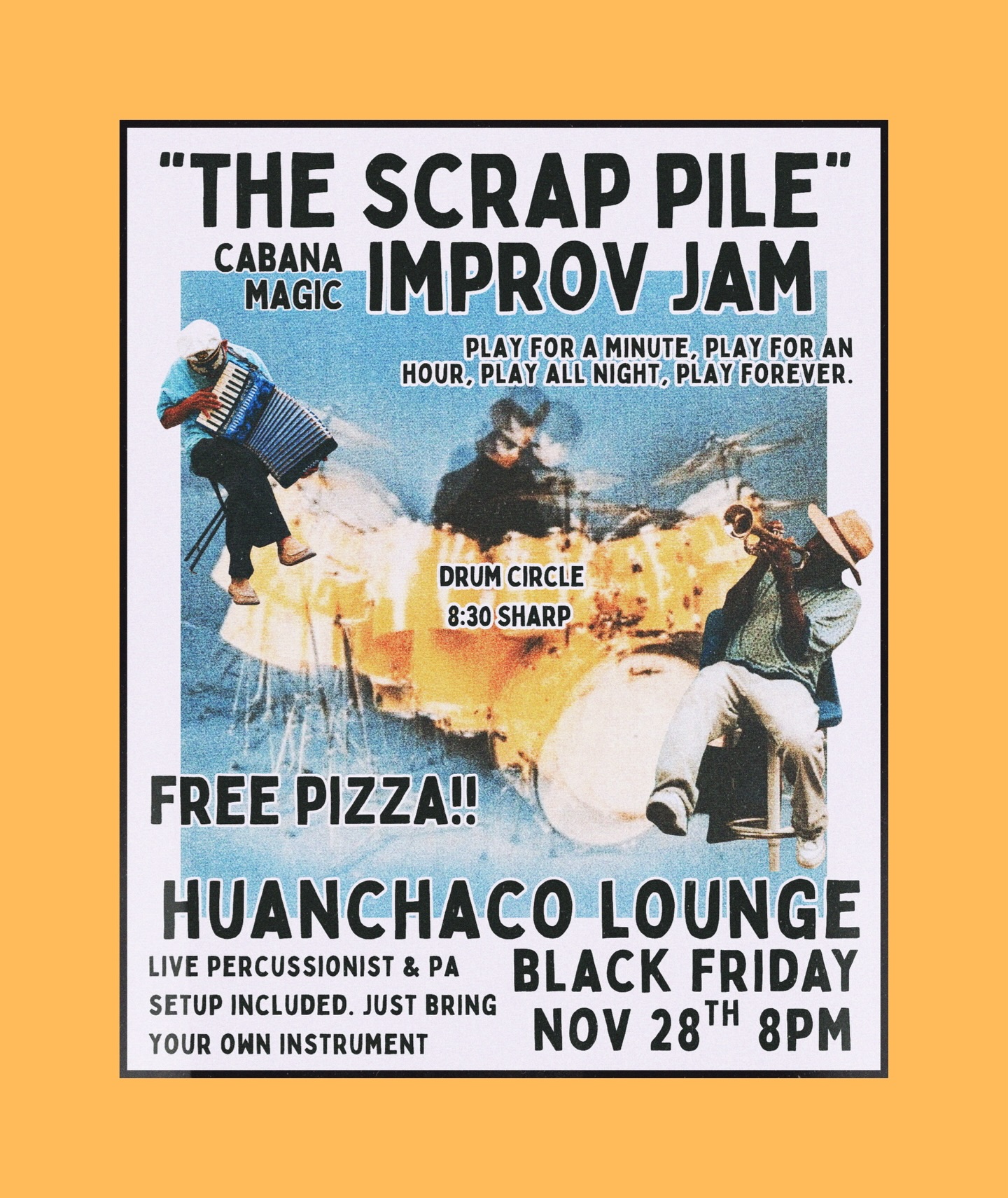 🥁 🎹🎸🪕🪇🪘🪈📯🎻