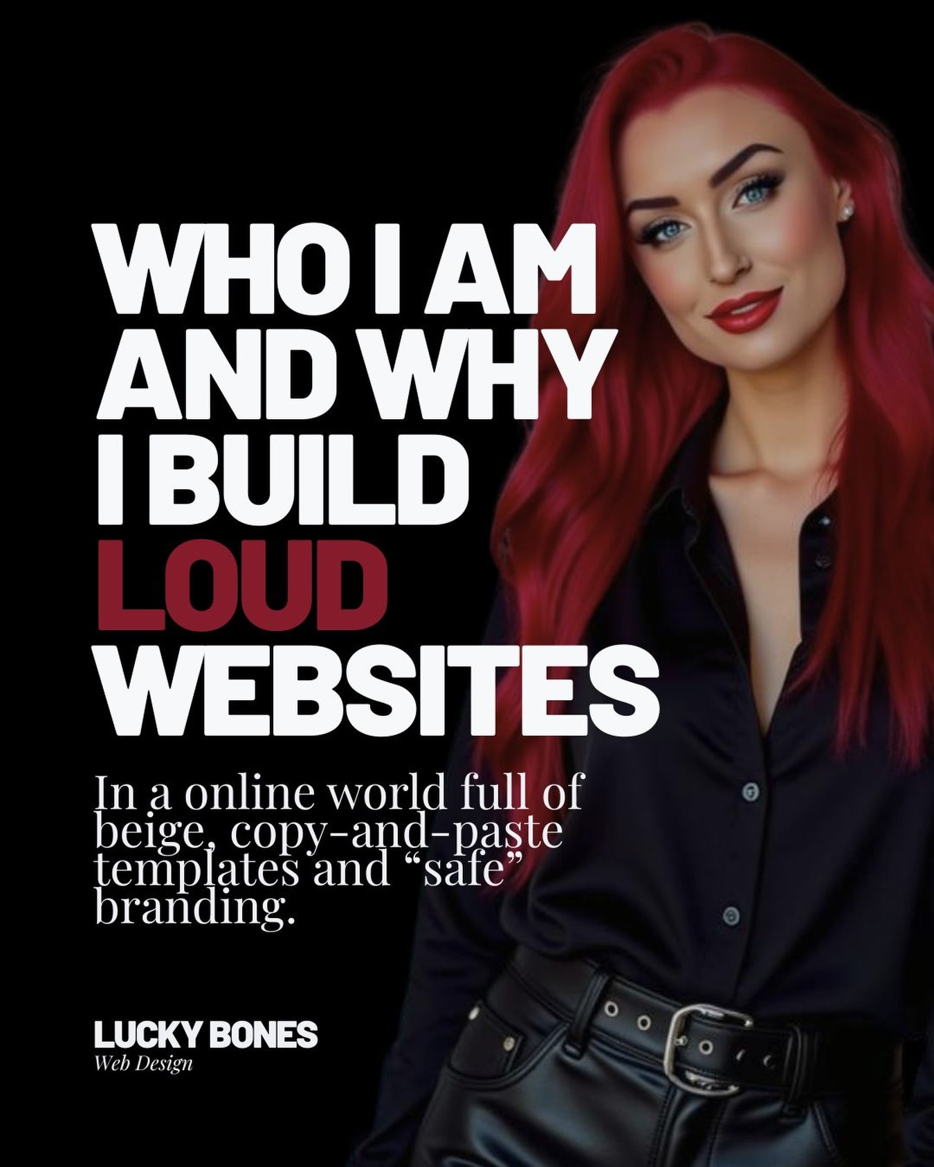 Hey, i’m Megs.
A Website Fairy Godmother for business owners who refuse to blend in ✨
I build loud, personality-packed websites because the online world is FULL of beige, copy-and-paste templates and “safe” branding.
And honestly… safe doesn’t sell.
Safe doesn’t stop the scroll.
Safe doesn’t make your dream clients go “holy sh*t, this is the one.”
I’m here to build websites that shout louder than your competition and show people exactly why you’re the obvious choice.
Stick around if you like:
✨ bold brands
✨ zero fluff
✨ honest business chat
✨ websites that actually convert
#webdesigneruk